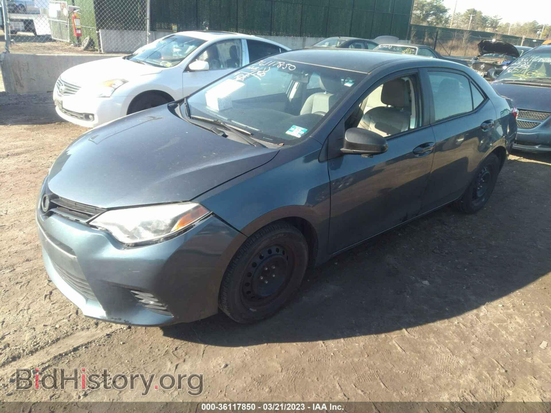 2015 TOYOTA COROLLA - VIN: 2T1BURHE3FC370665 - Photo 2