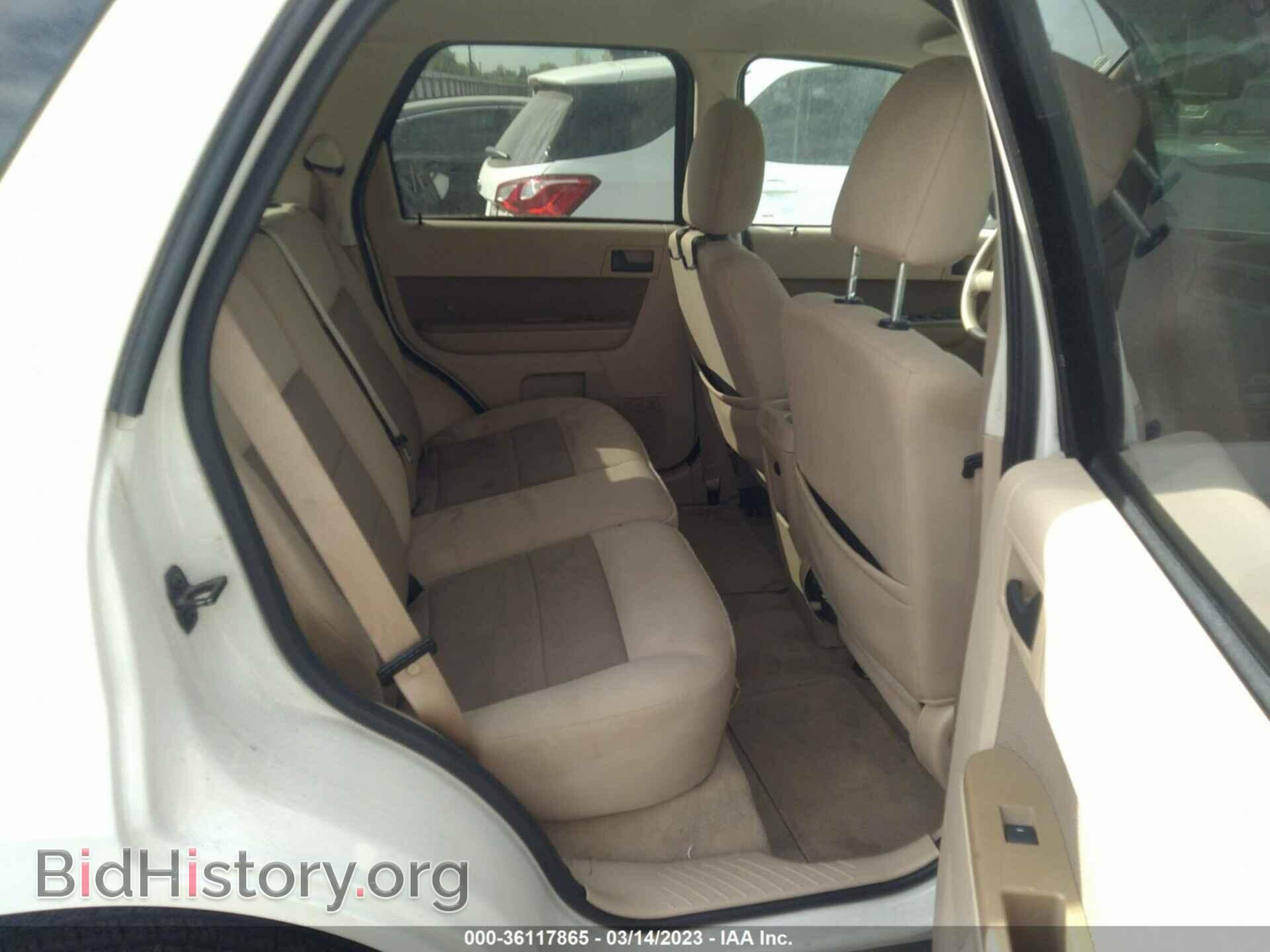 2009 FORD ESCAPE - VIN: 1FMCU03739KA02560 - Фото 8
