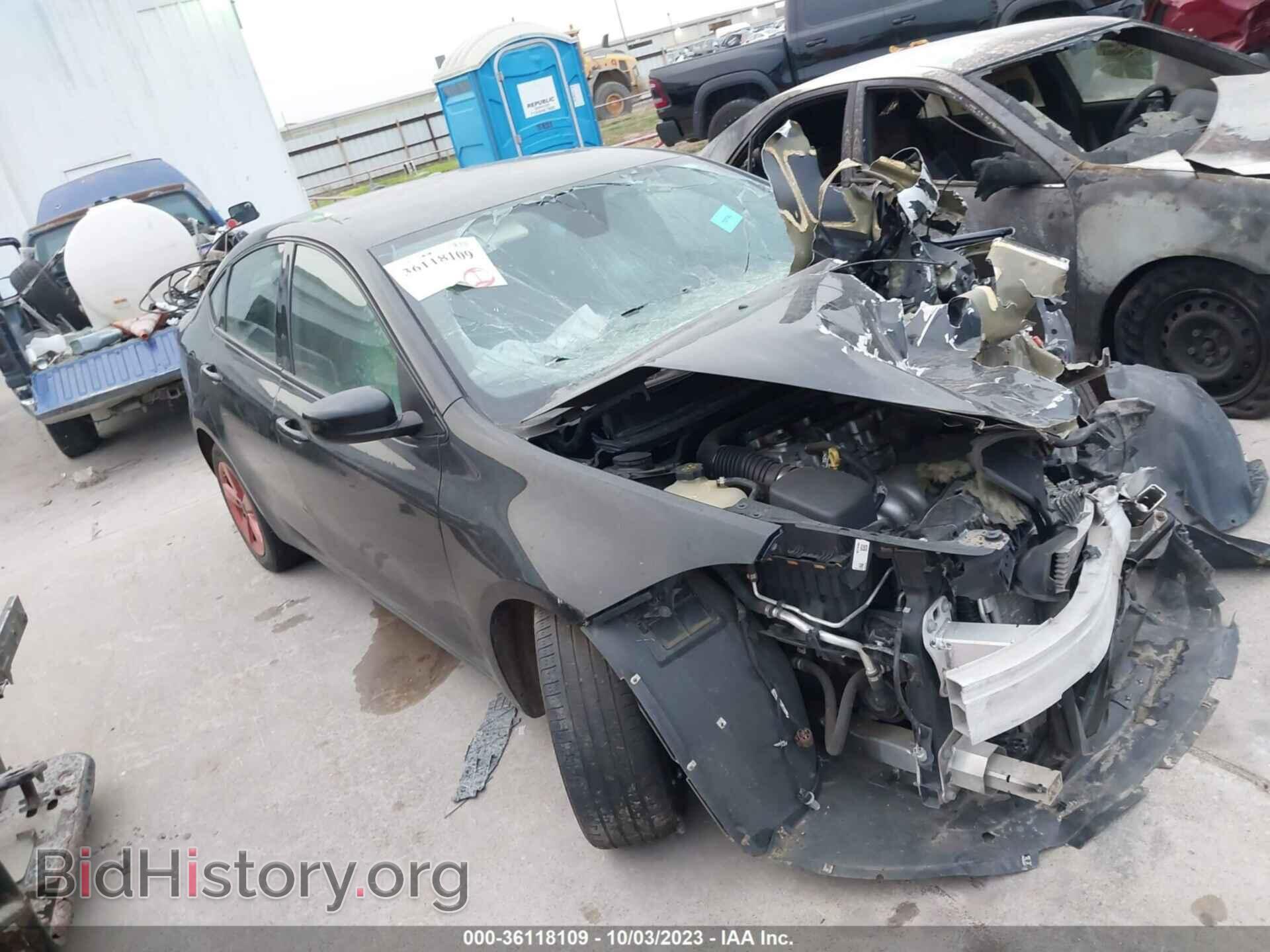 Фотография 1C3CDFBBXFD275903 - DODGE DART 2015