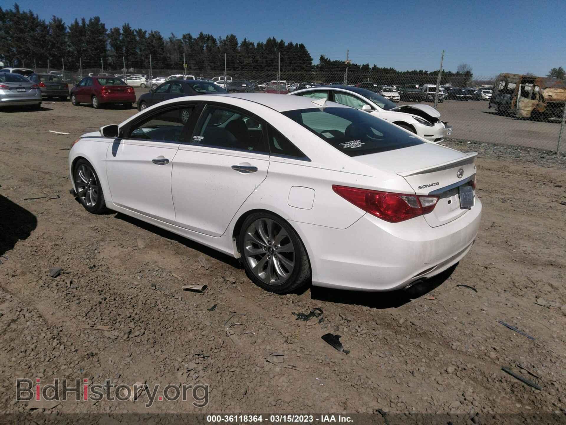 2013 HYUNDAI SONATA - VIN: 5NPEC4AB2DH540589 - Фото 3