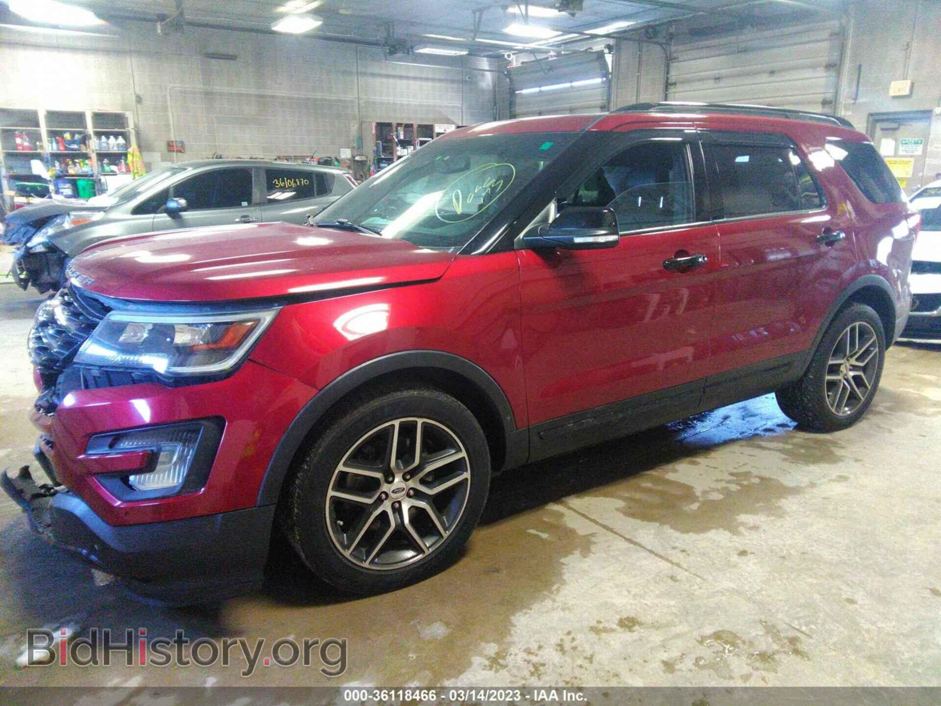 2016 FORD EXPLORER - VIN: 1FM5K8GT1GGB40070 - Фото 2