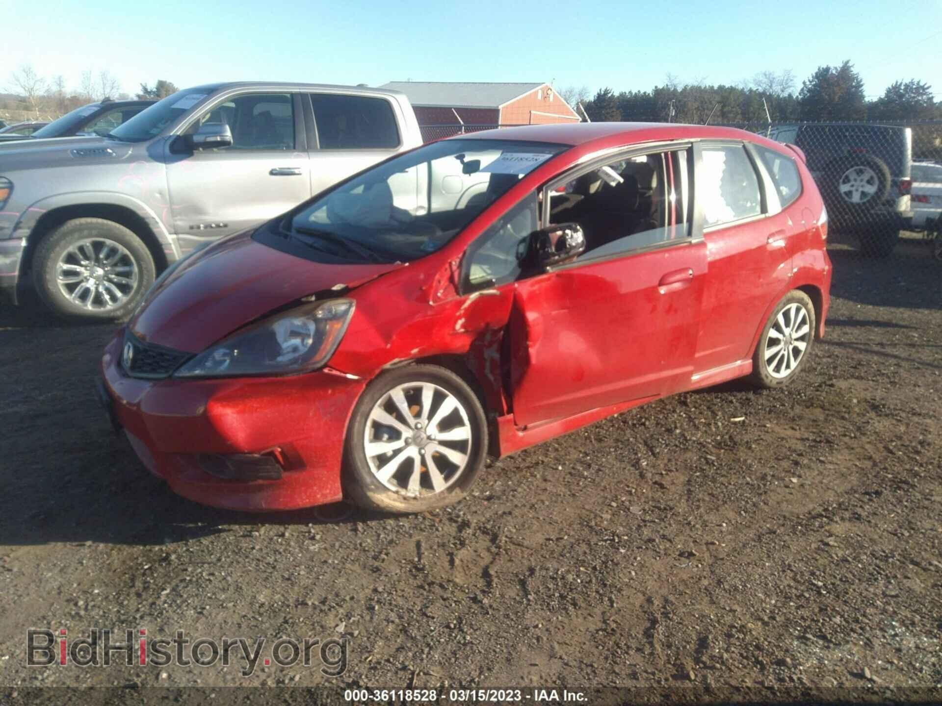 2012 HONDA FIT - VIN: JHMGE8H55CC026514 - Фото 2