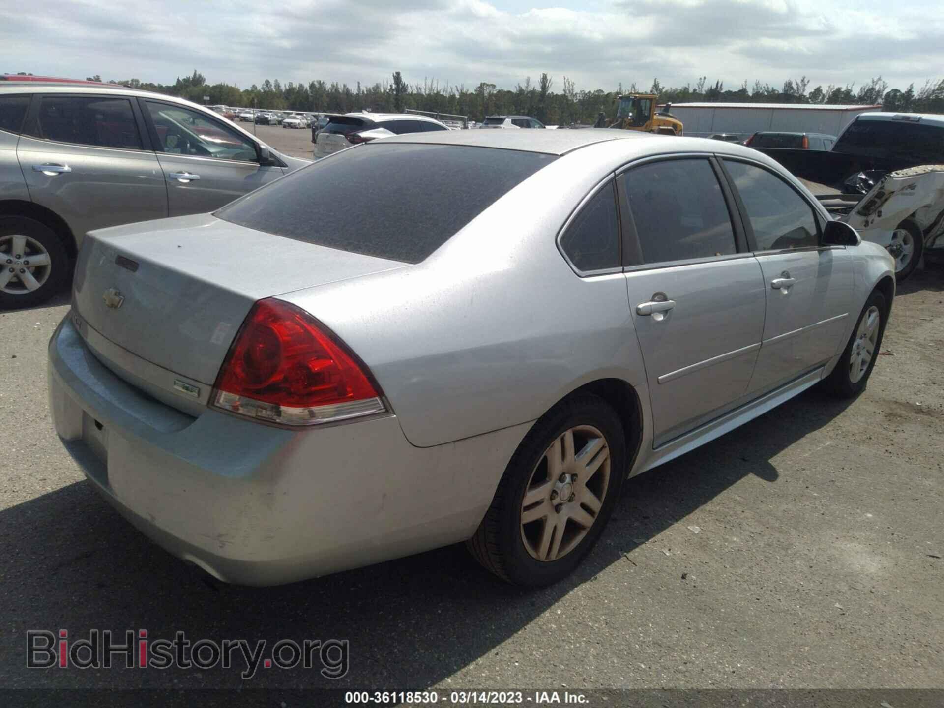 2013 CHEVROLET IMPALA - VIN: 2G1WG5E36D1262291 - Фото 4