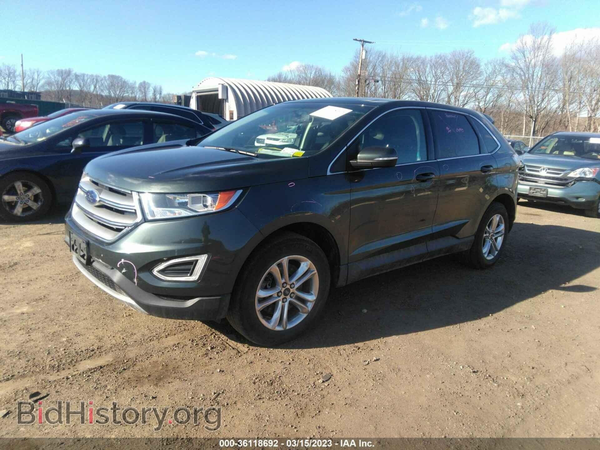 2015 FORD EDGE - VIN: 2FMTK4J83FBB10921 - Фото 2