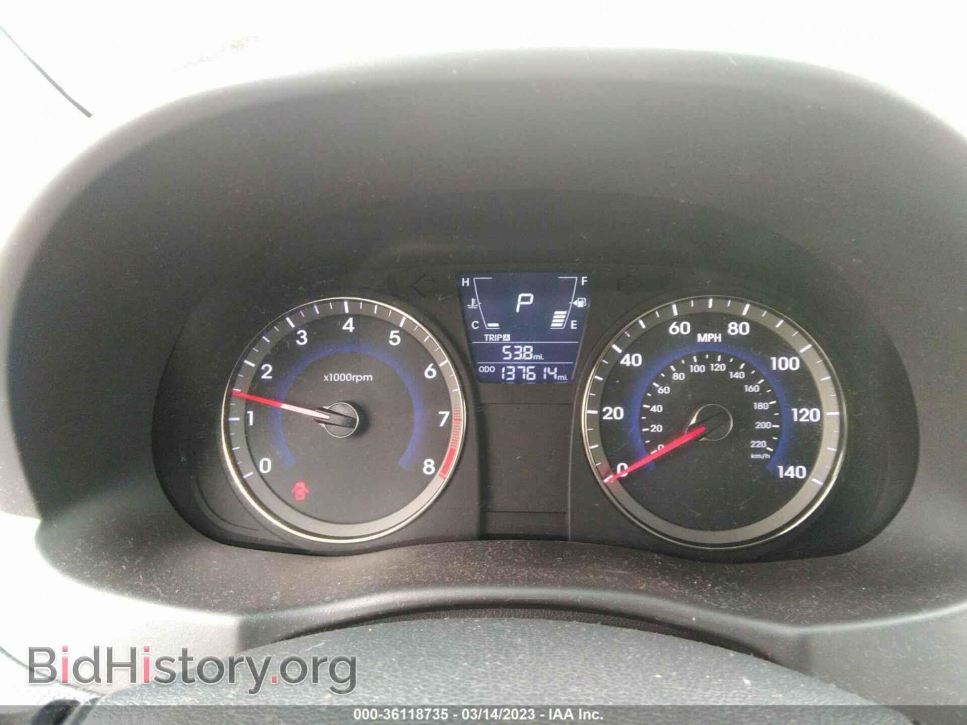 2012 HYUNDAI ACCENT - VIN: KMHCU4AE2CU038678 - Фото 7