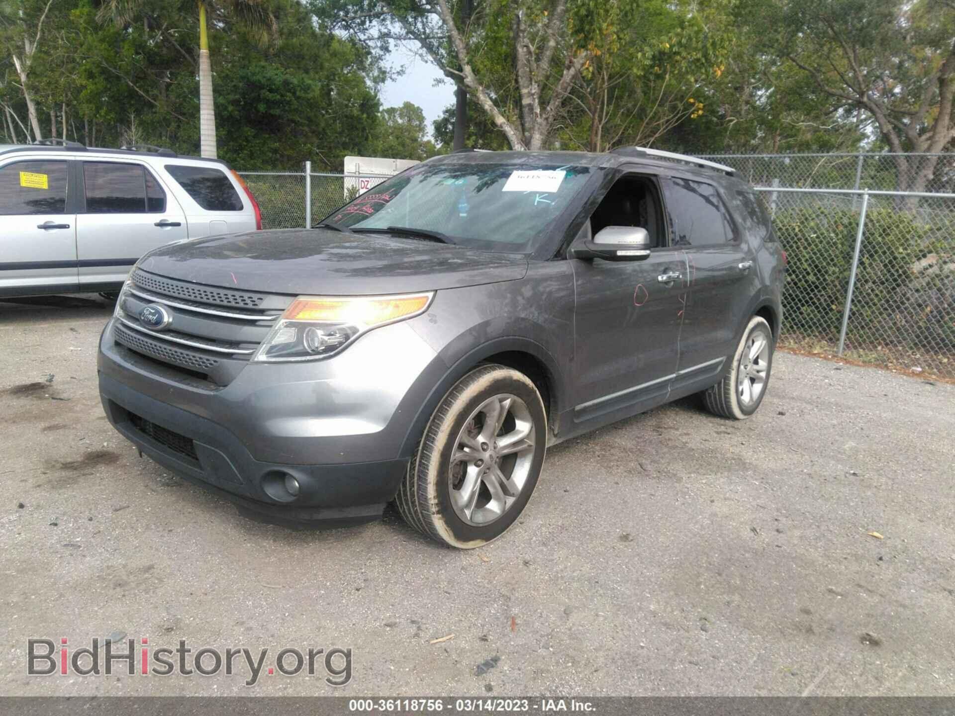2014 FORD EXPLORER - VIN: 1FM5K7F86EGA60705 - Фото 2