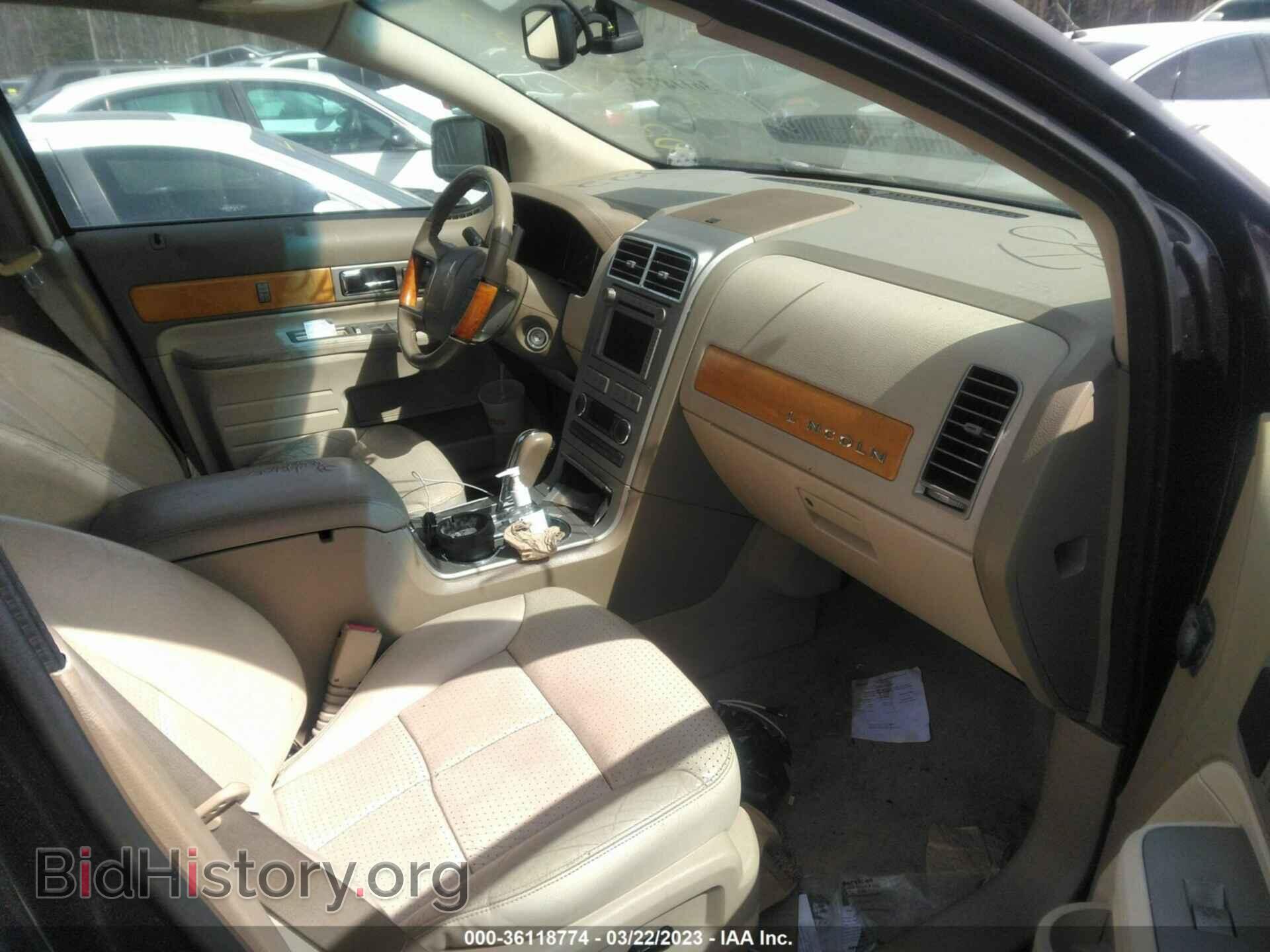 2007 LINCOLN MKX - VIN: 2LMDU88C47BJ09427 - Фото 5