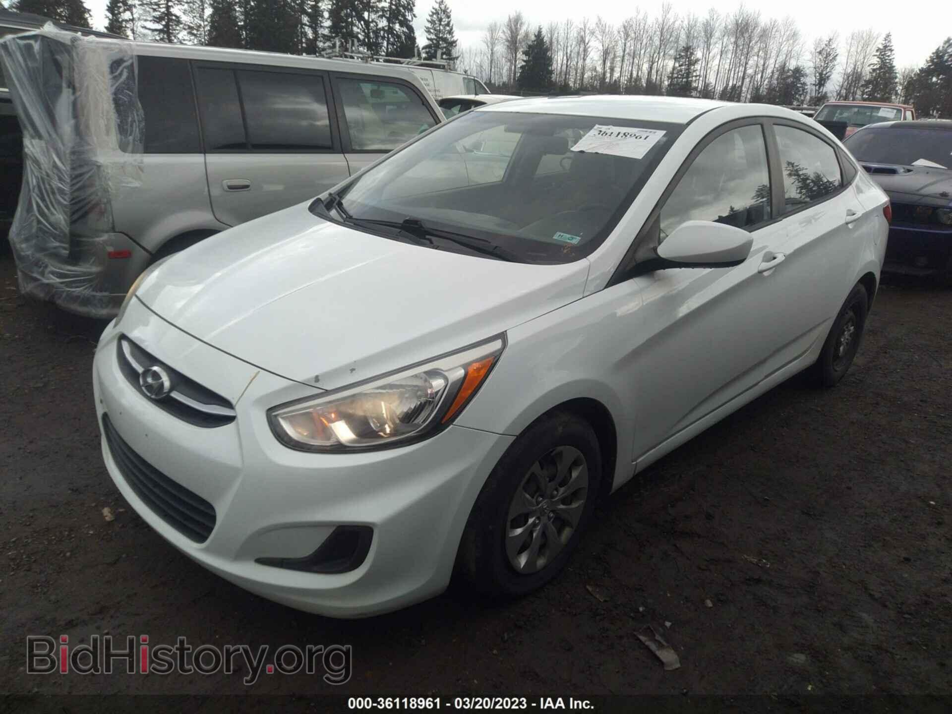 2015 HYUNDAI ACCENT - VIN: KMHCT4AE9FU880134 - Фото 2