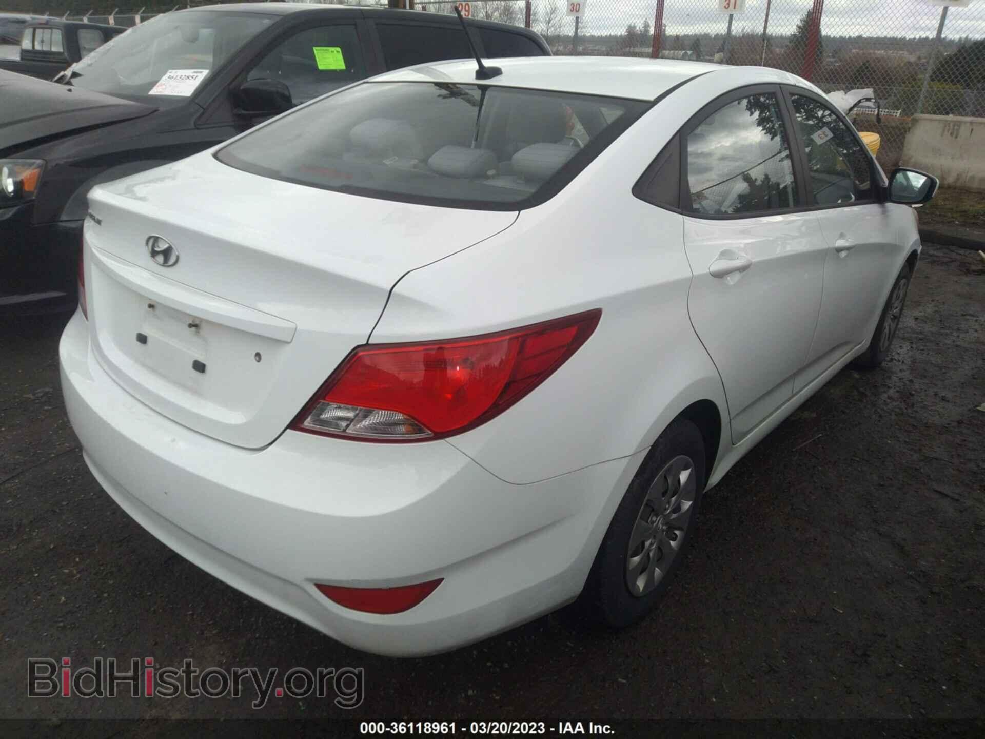 2015 HYUNDAI ACCENT - VIN: KMHCT4AE9FU880134 - Фото 4