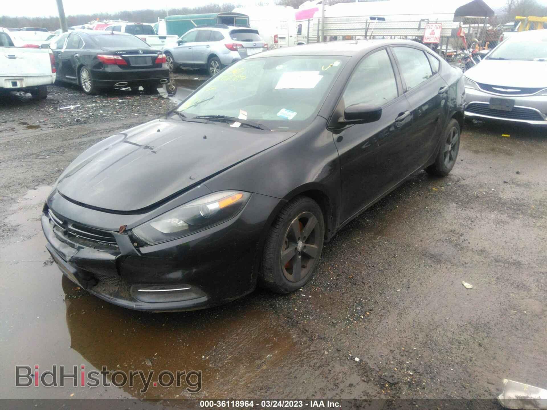 2015 DODGE DART - VIN: 1C3CDFBBXFD221372 - Фото 2