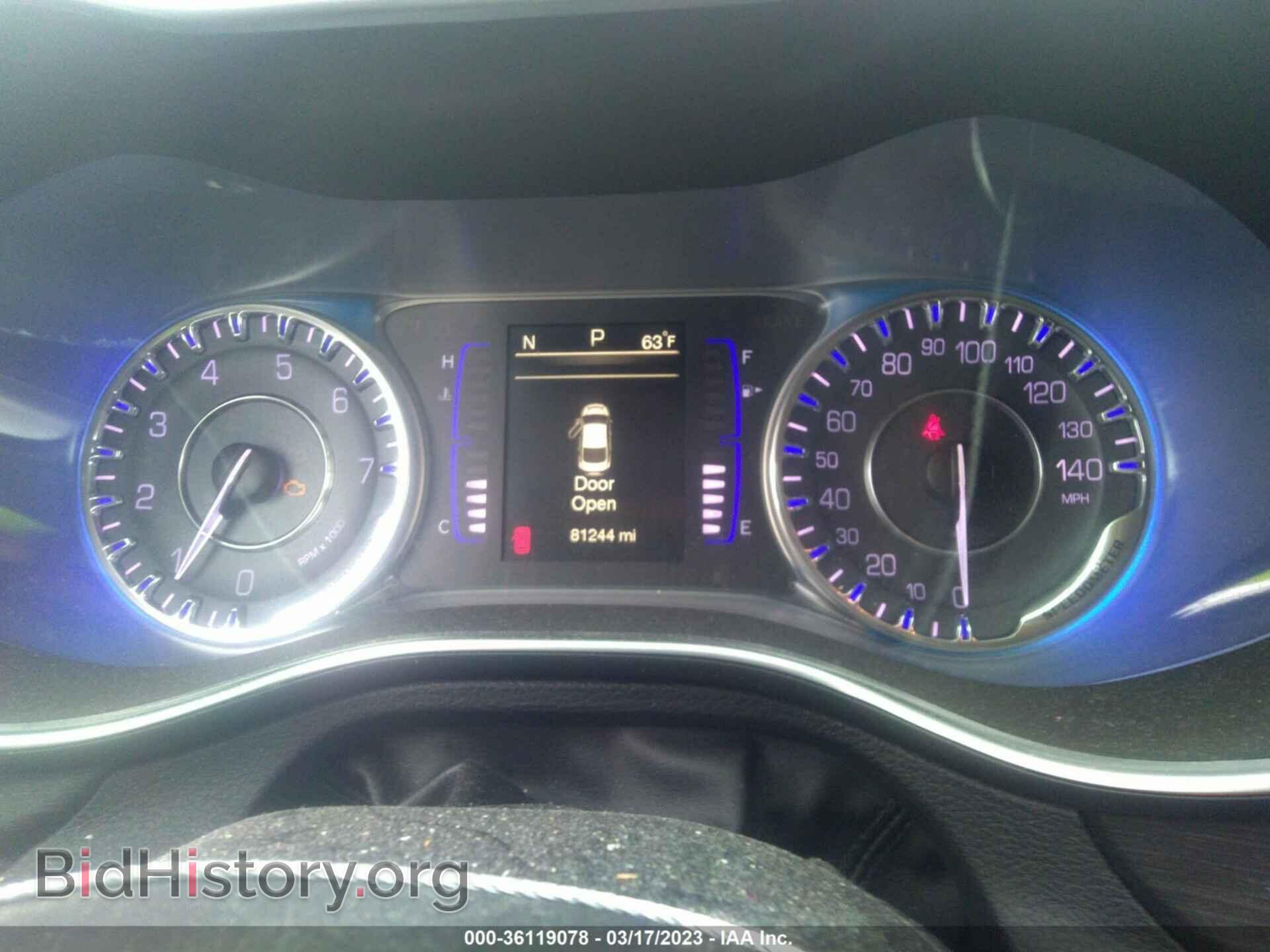 2017 CHRYSLER 200 - VIN: 1C3CCCAG5HN507237 - Фото 7