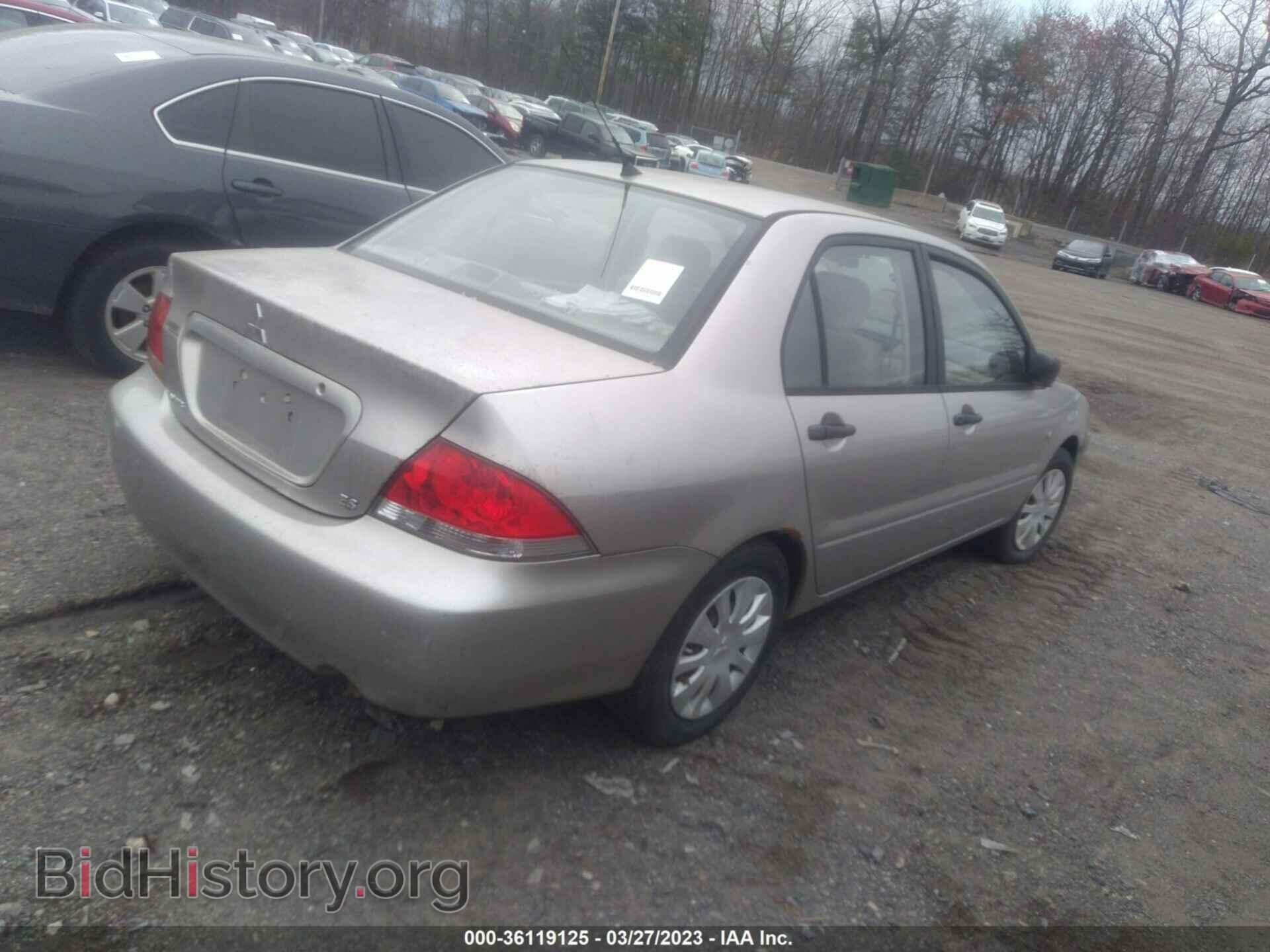2006 MITSUBISHI LANCER - VIN: JA3AJ26E76U056002 - Фото 4
