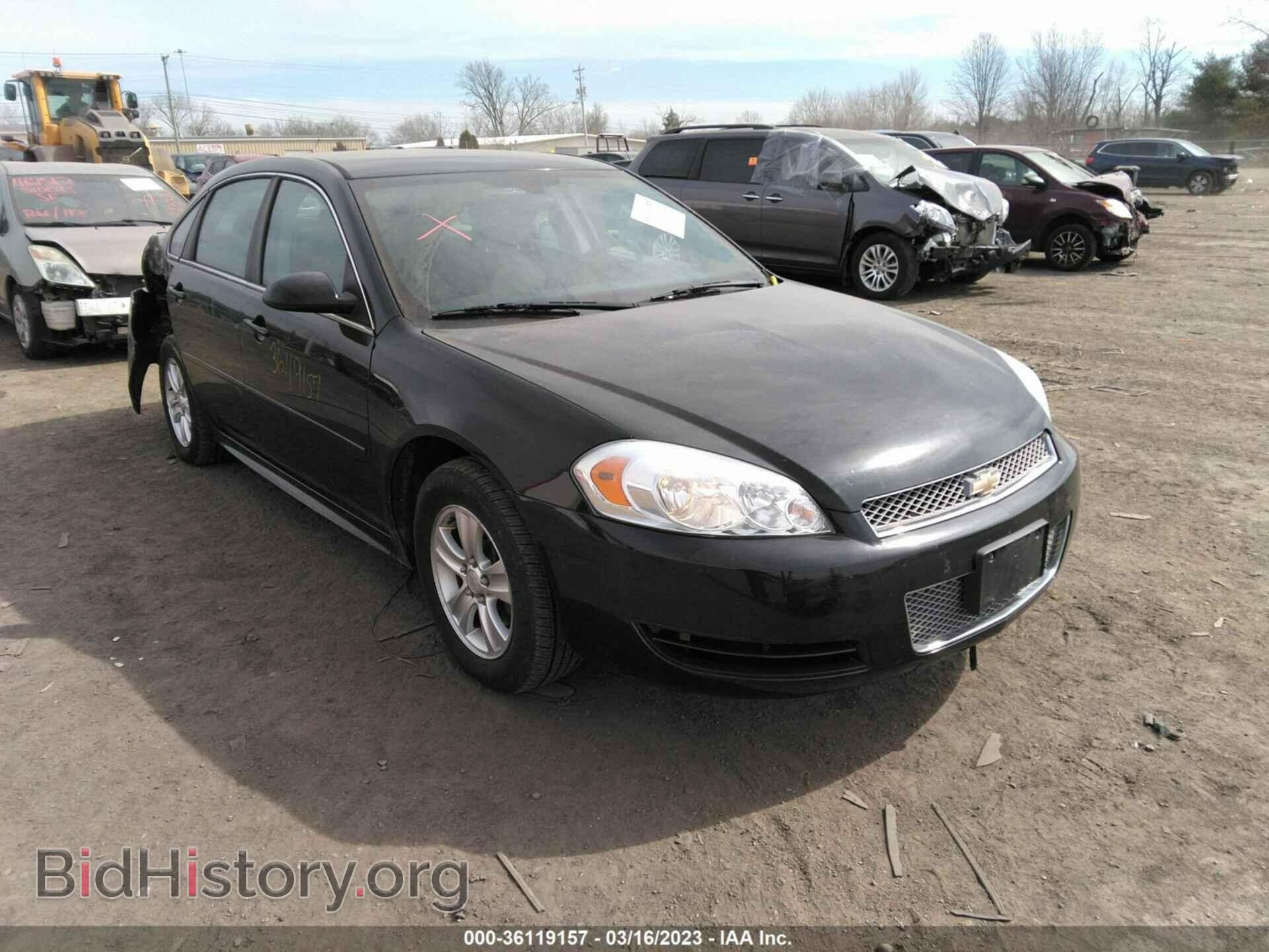 Photo 2G1WF5E31C1234657 - CHEVROLET IMPALA 2012