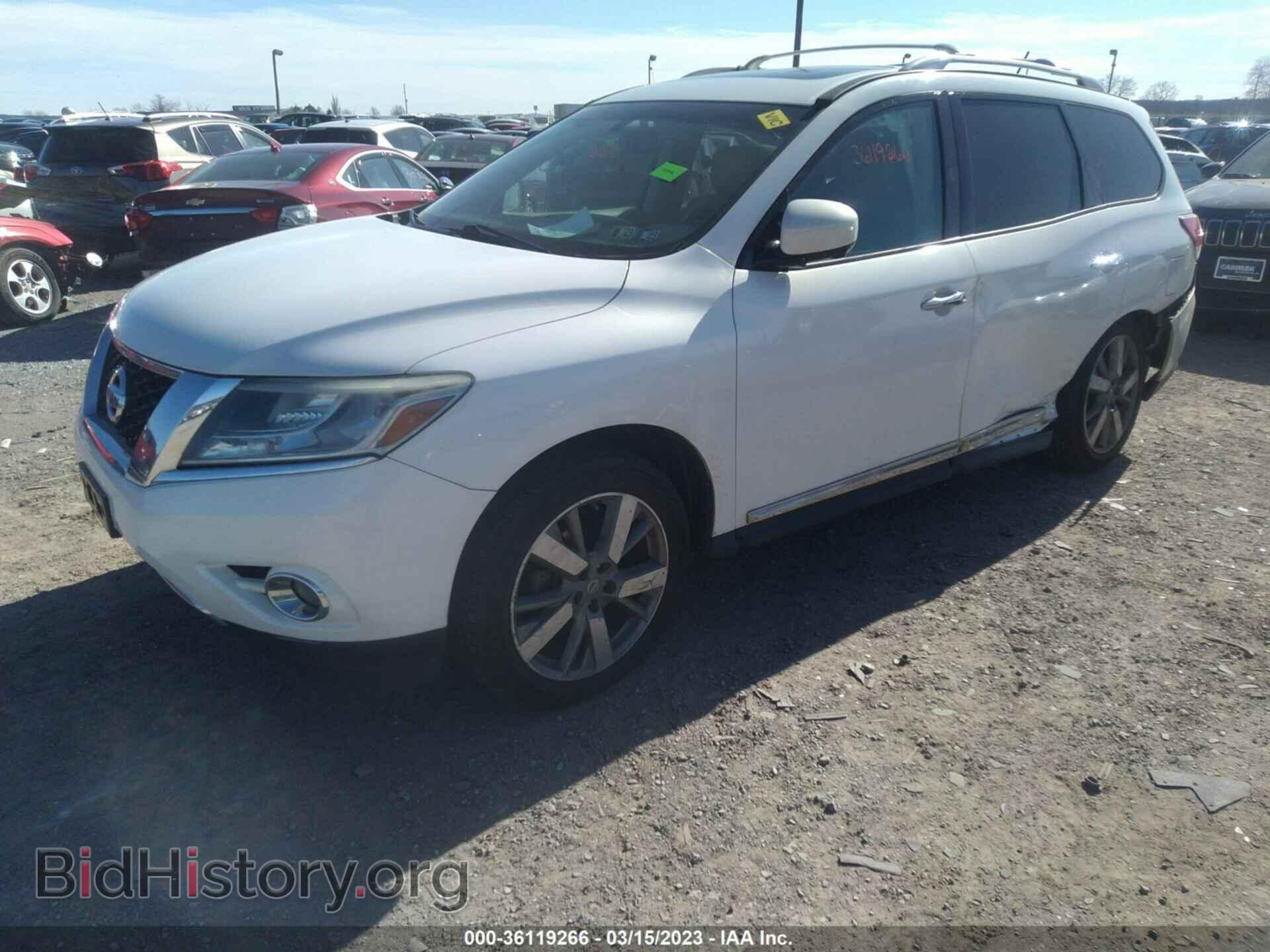 2013 NISSAN PATHFINDER - VIN: 5N1AR2MM3DC663808 - Фото 2