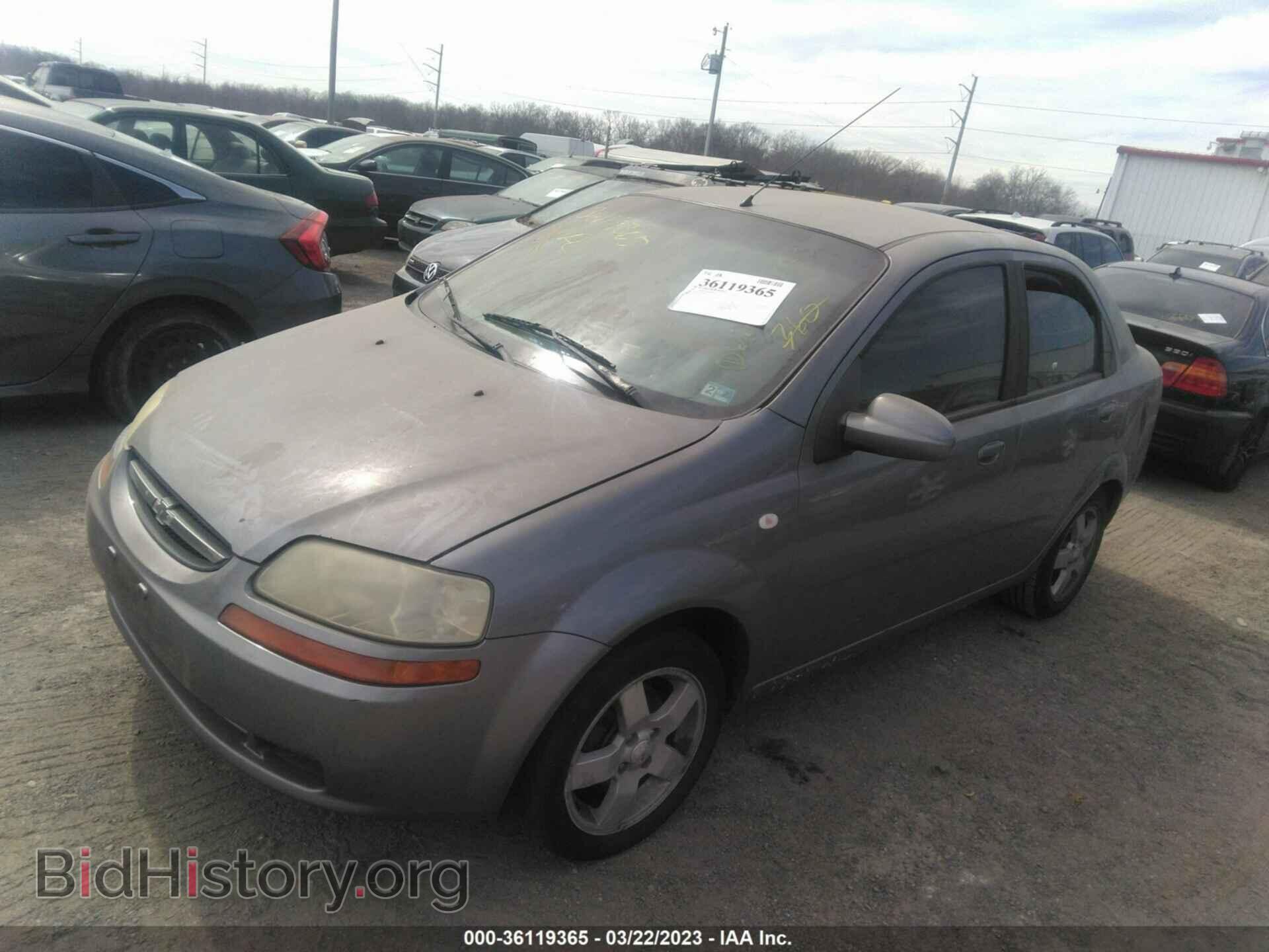 2006 CHEVROLET AVEO - VIN: KL1TG56666B531337 - Фото 2