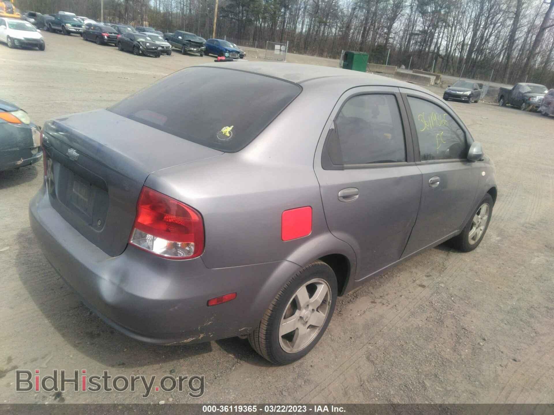 2006 CHEVROLET AVEO - VIN: KL1TG56666B531337 - Фото 4
