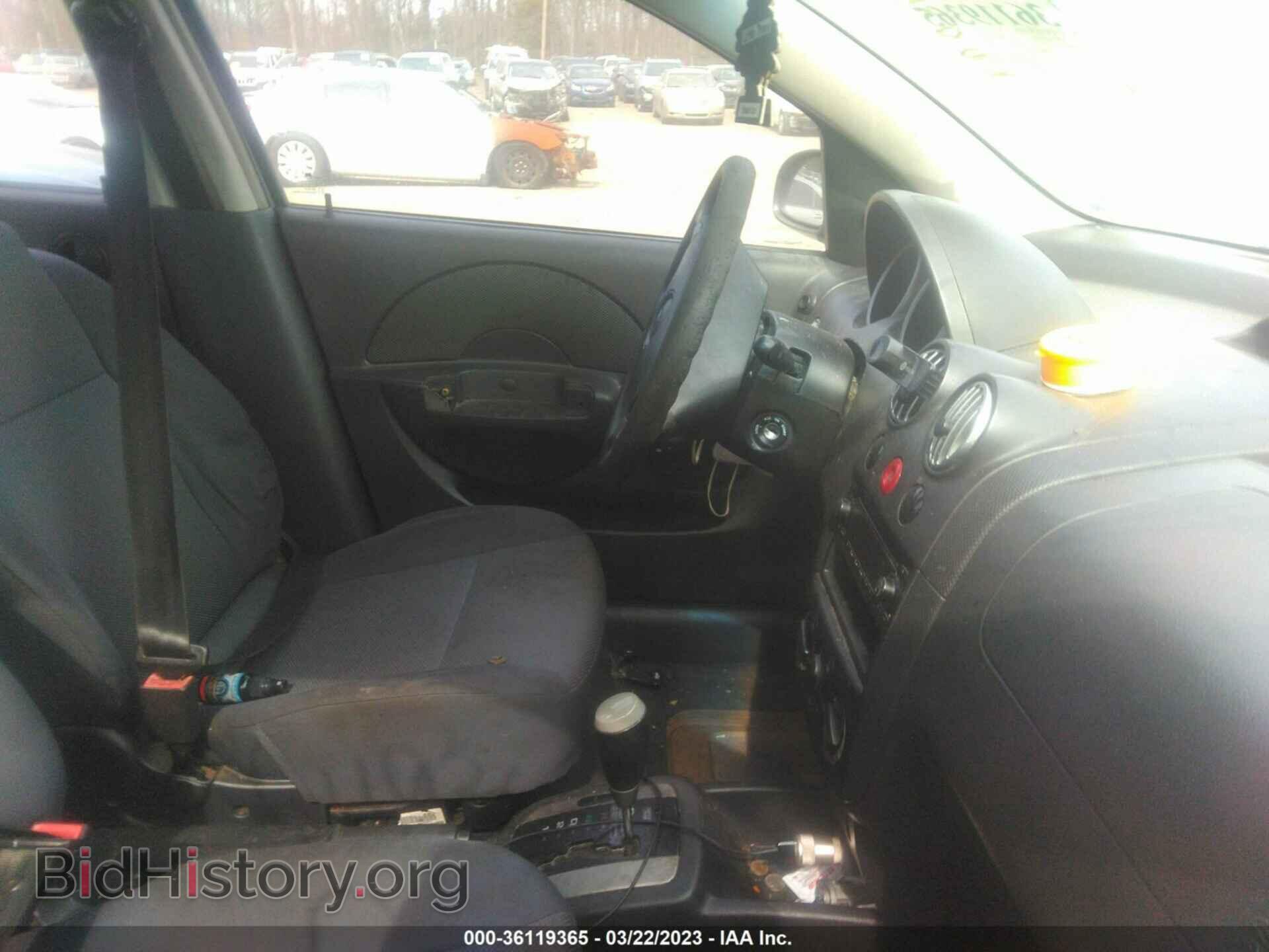 2006 CHEVROLET AVEO - VIN: KL1TG56666B531337 - Фото 5