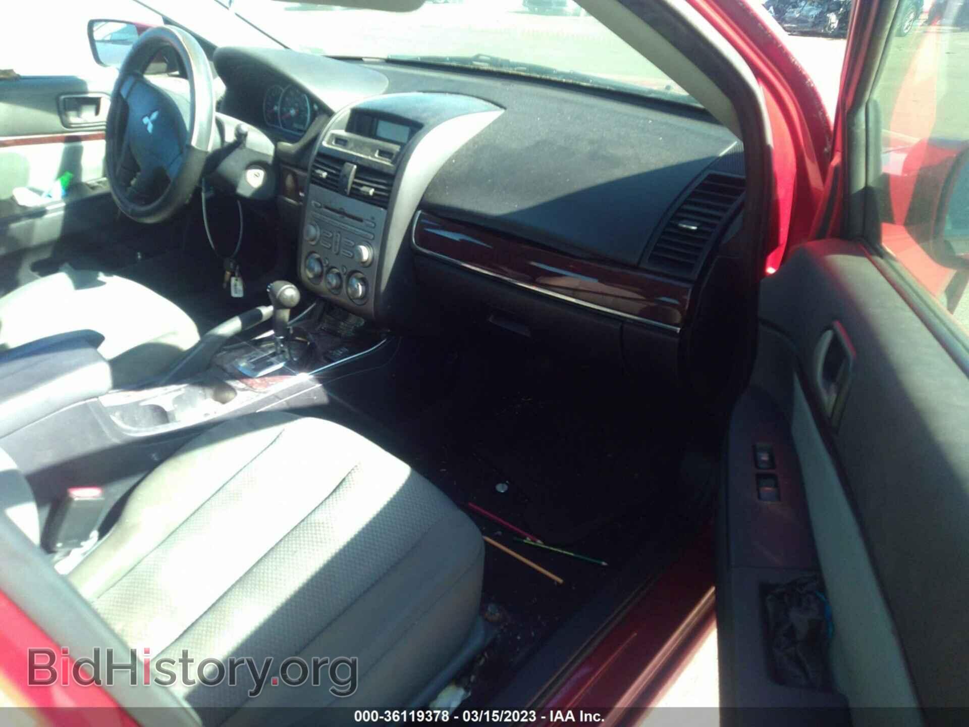 2009 MITSUBISHI GALANT - VIN: 4A3AB36F59E016459 - Фото 5