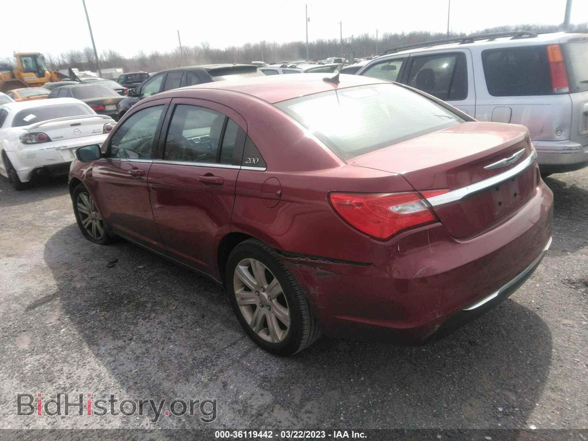 2012 CHRYSLER 200 - VIN: 1C3CCBBG1CN139513 - Фото 3
