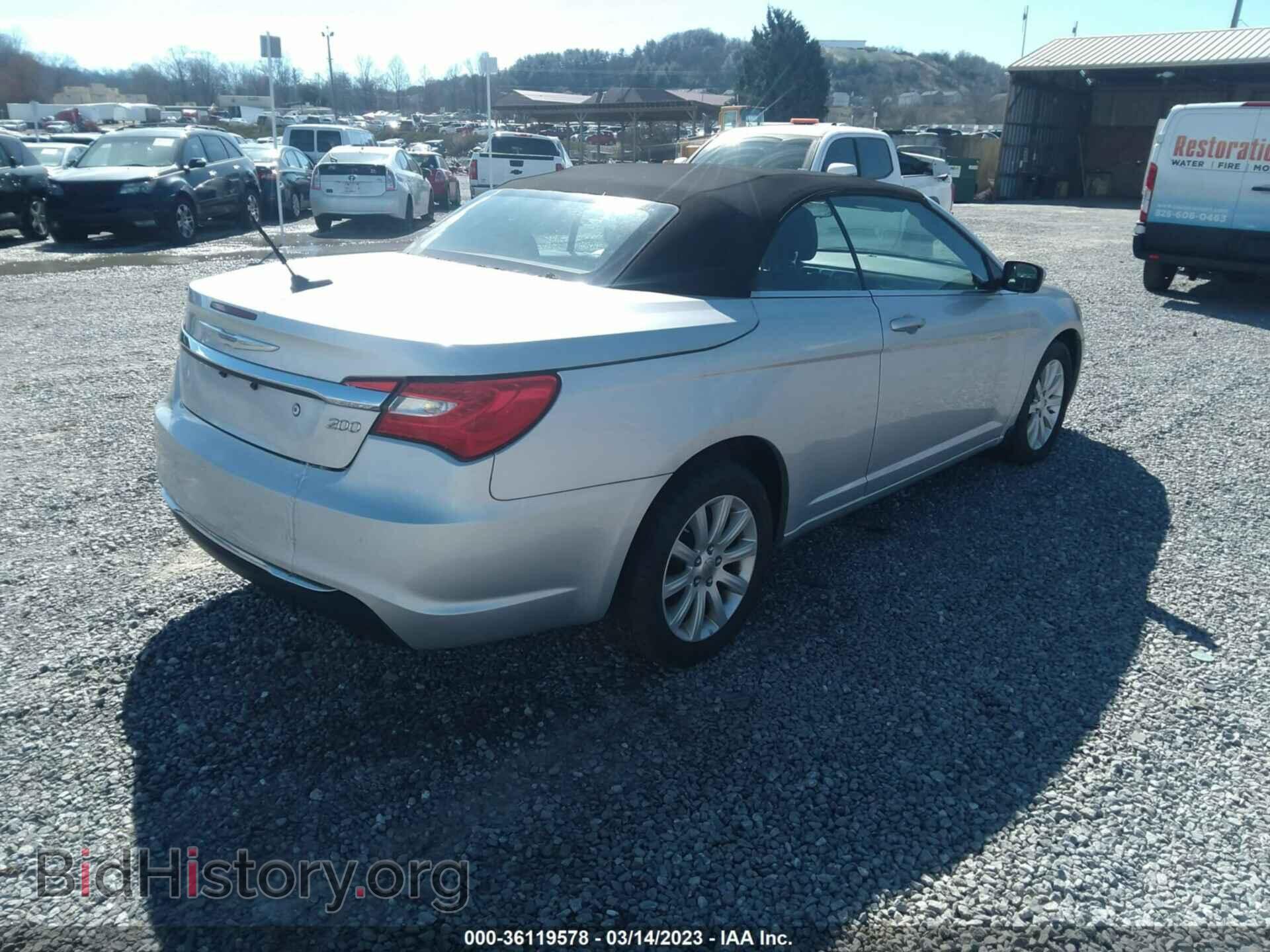 2012 CHRYSLER 200 - VIN: 1C3BCBEB8CN145157 - Фото 4