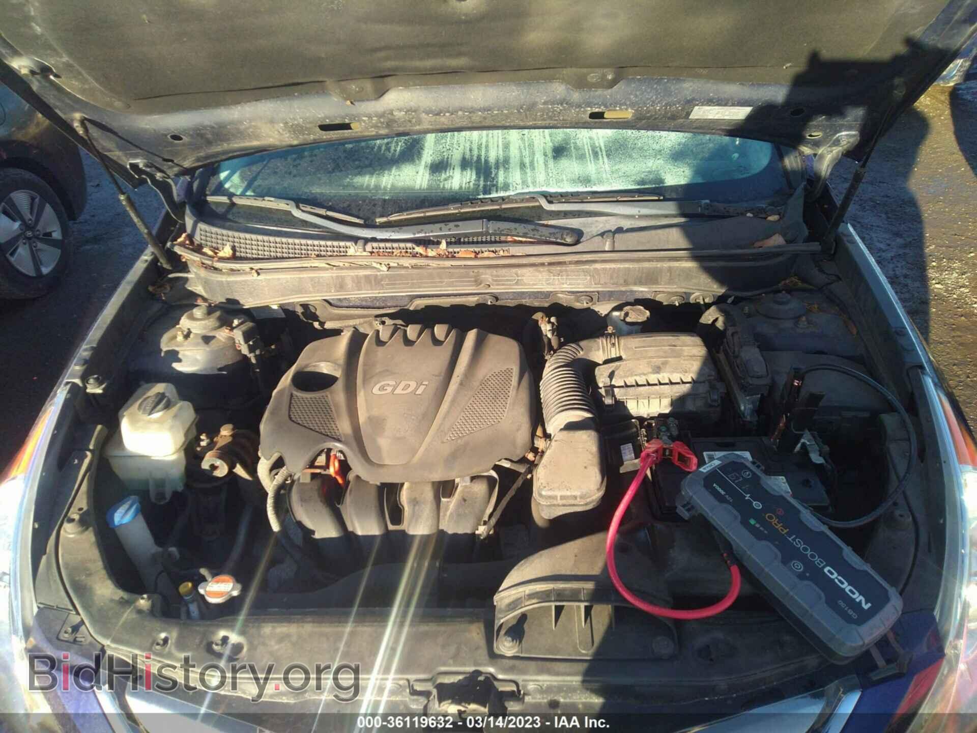 2012 HYUNDAI SONATA - VIN: 5NPEC4AC2CH434375 - Фото 10