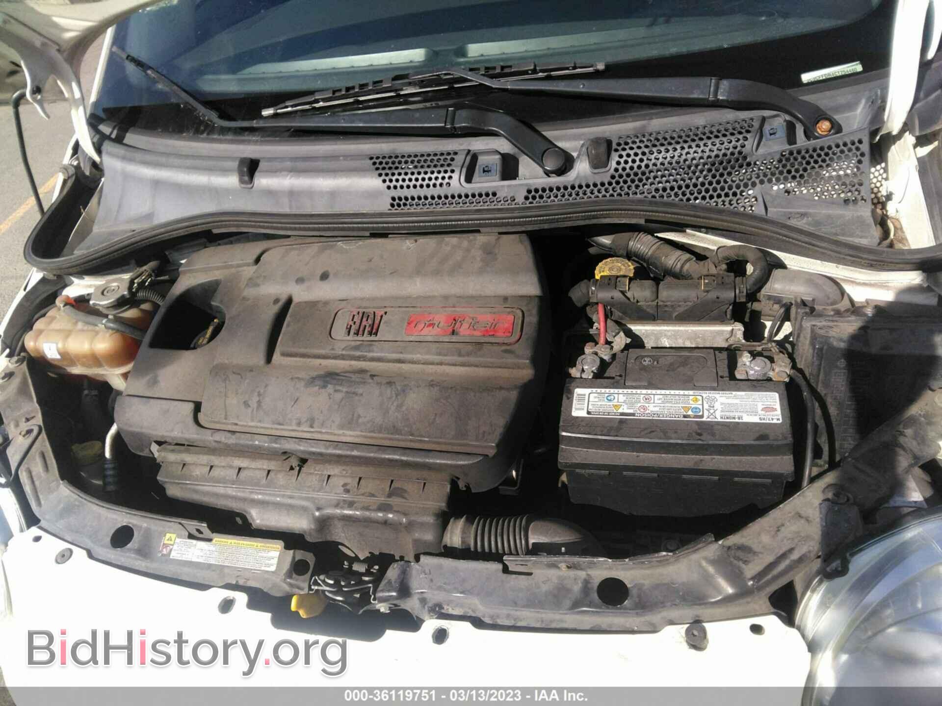 2012 FIAT 500 - VIN: 3C3CFFDR4CT254460 - Фото 10