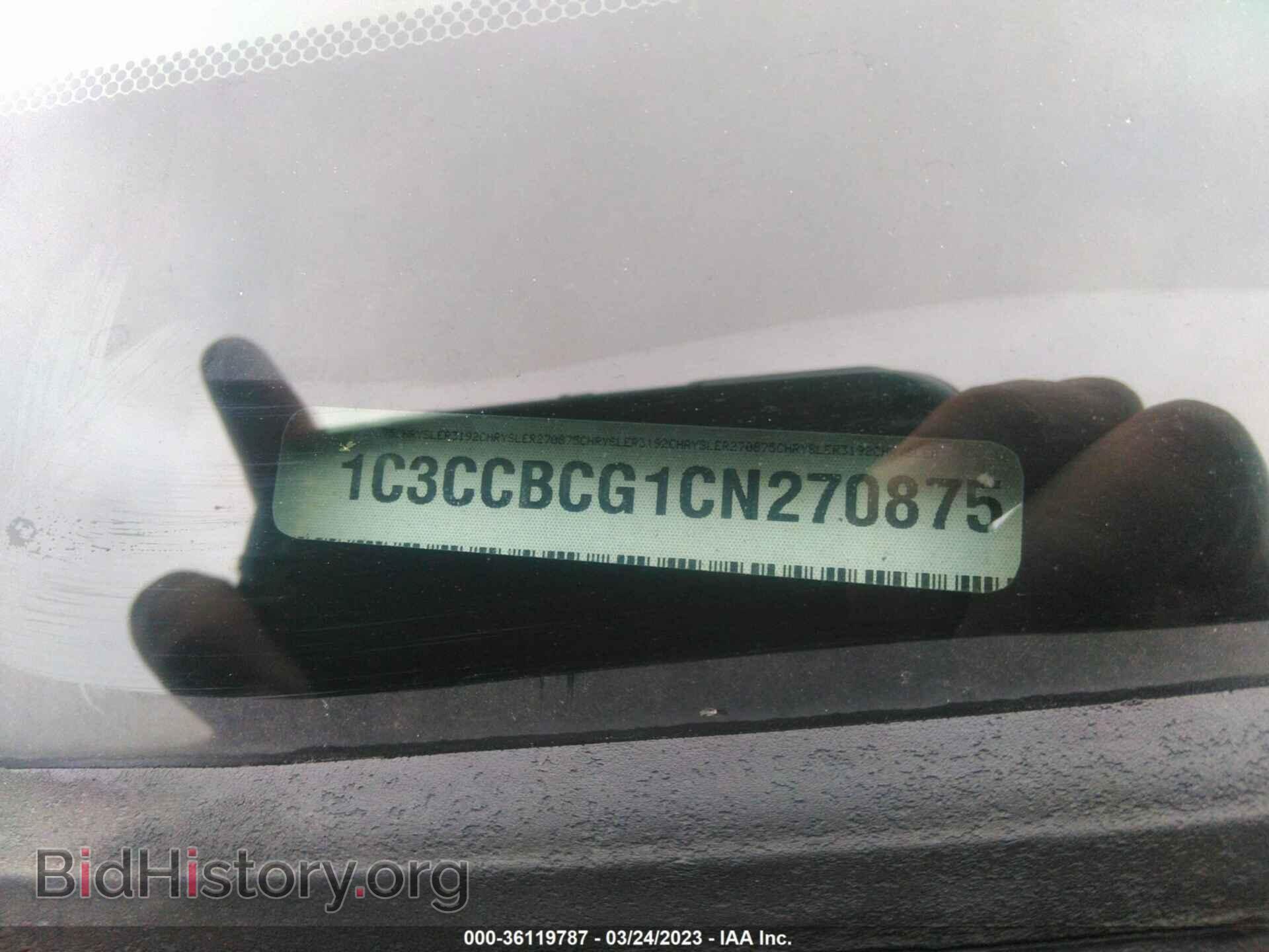 2012 CHRYSLER 200 - VIN: 1C3CCBCG1CN270875 - Фото 9