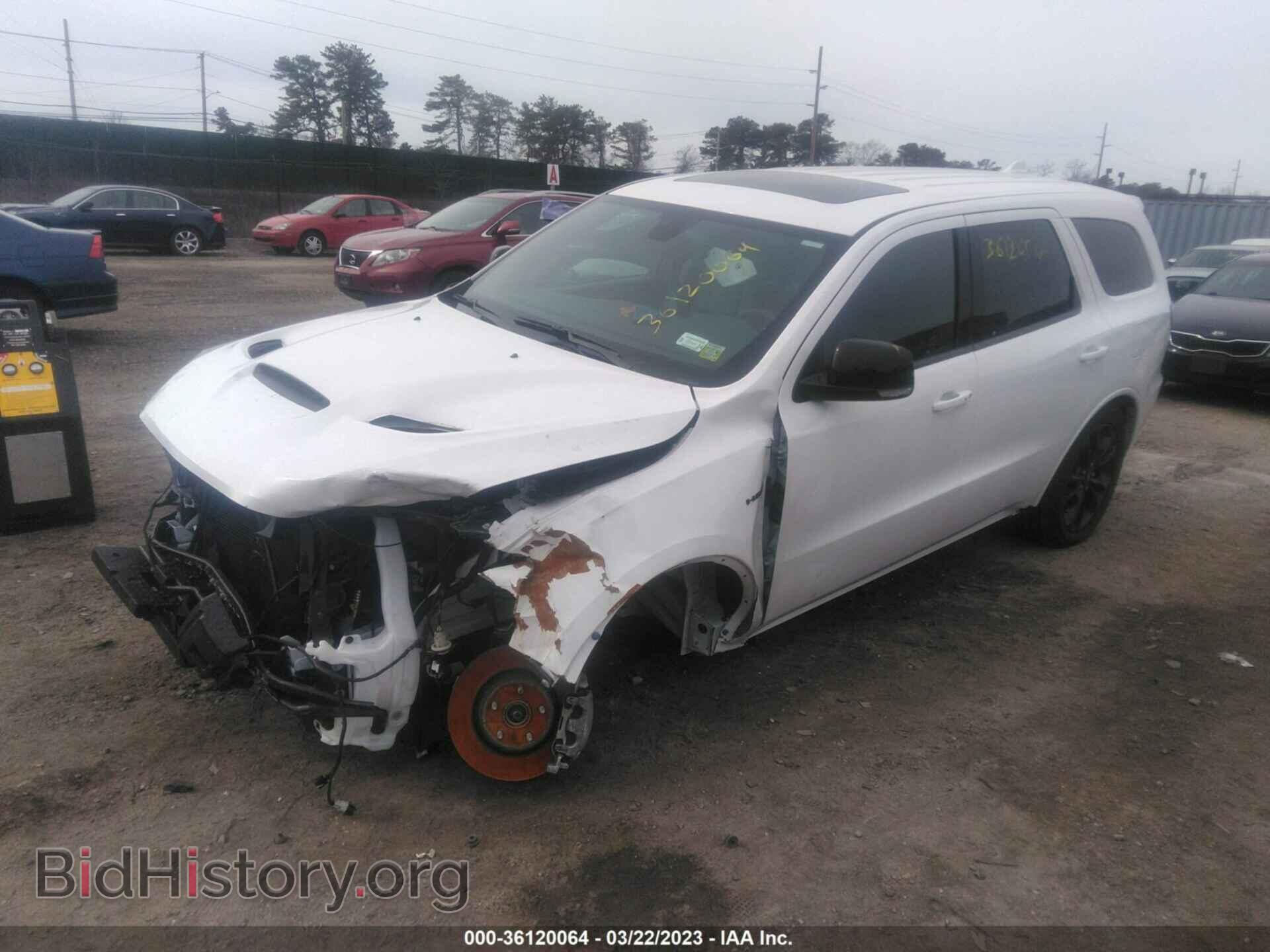 2022 DODGE DURANGO - VIN: 1C4SDJCT8NC213616 - Фото 2