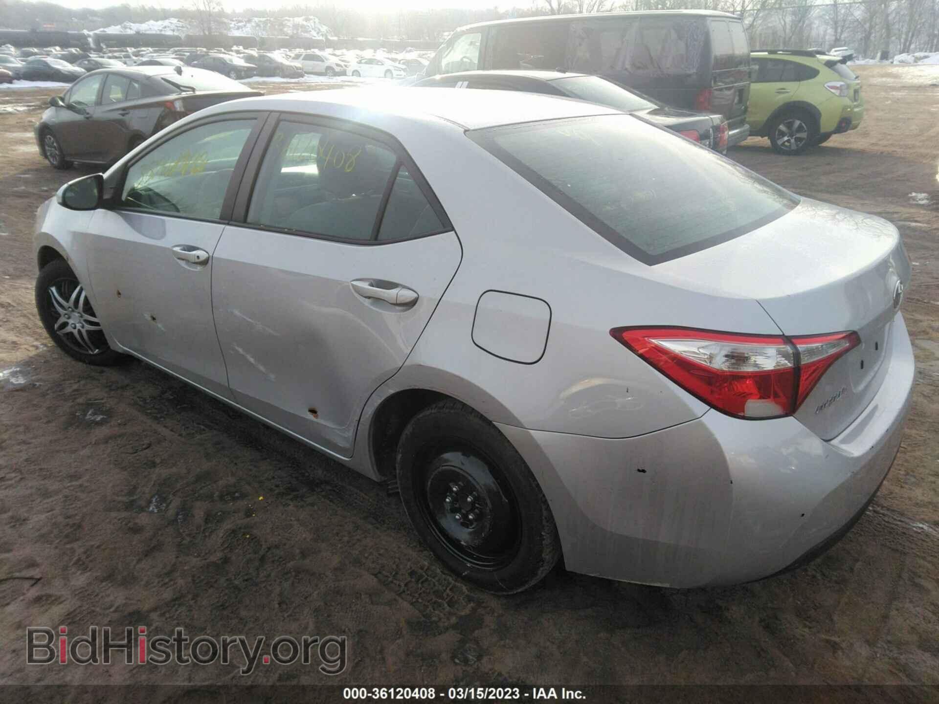 2015 TOYOTA COROLLA - VIN: 2T1BURHE4FC364762 - Фото 3