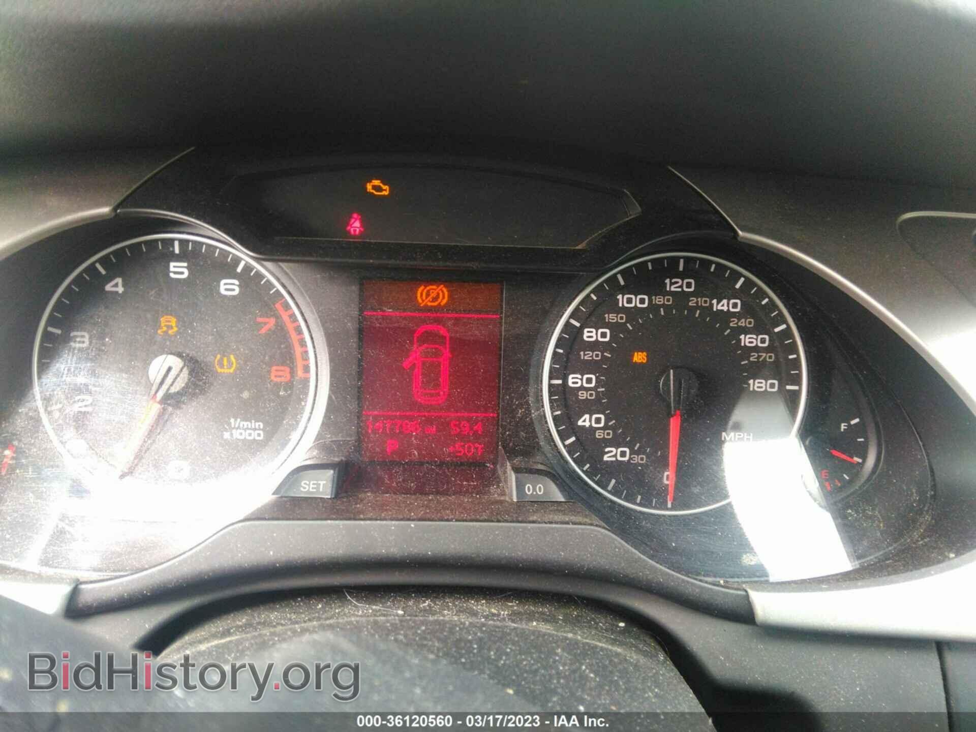 2009 AUDI A4 - VIN: WAUGF78K29A102027 - Фото 7