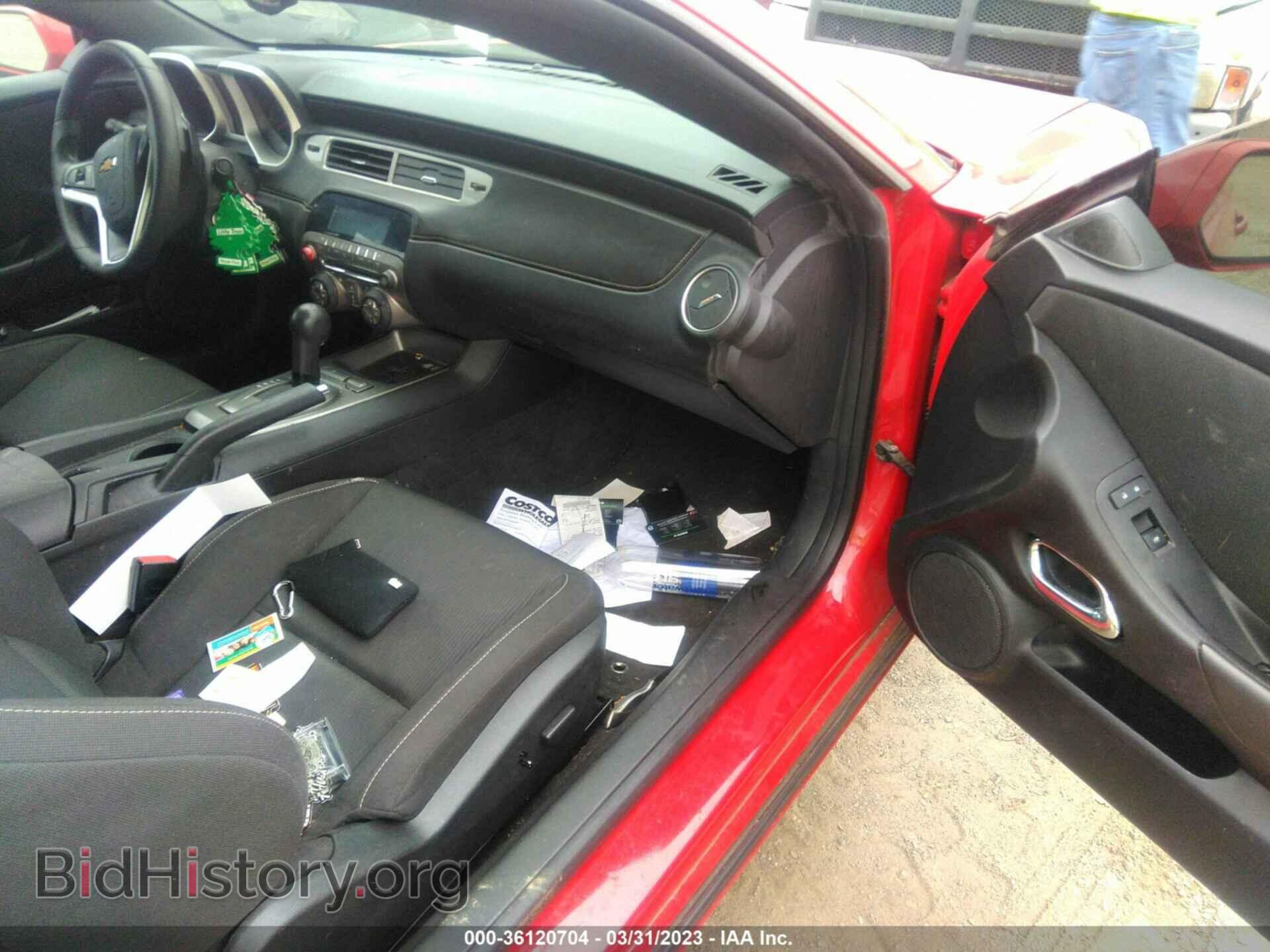2012 CHEVROLET CAMARO - VIN: 2G1FB1E34C9176064 - Фото 5