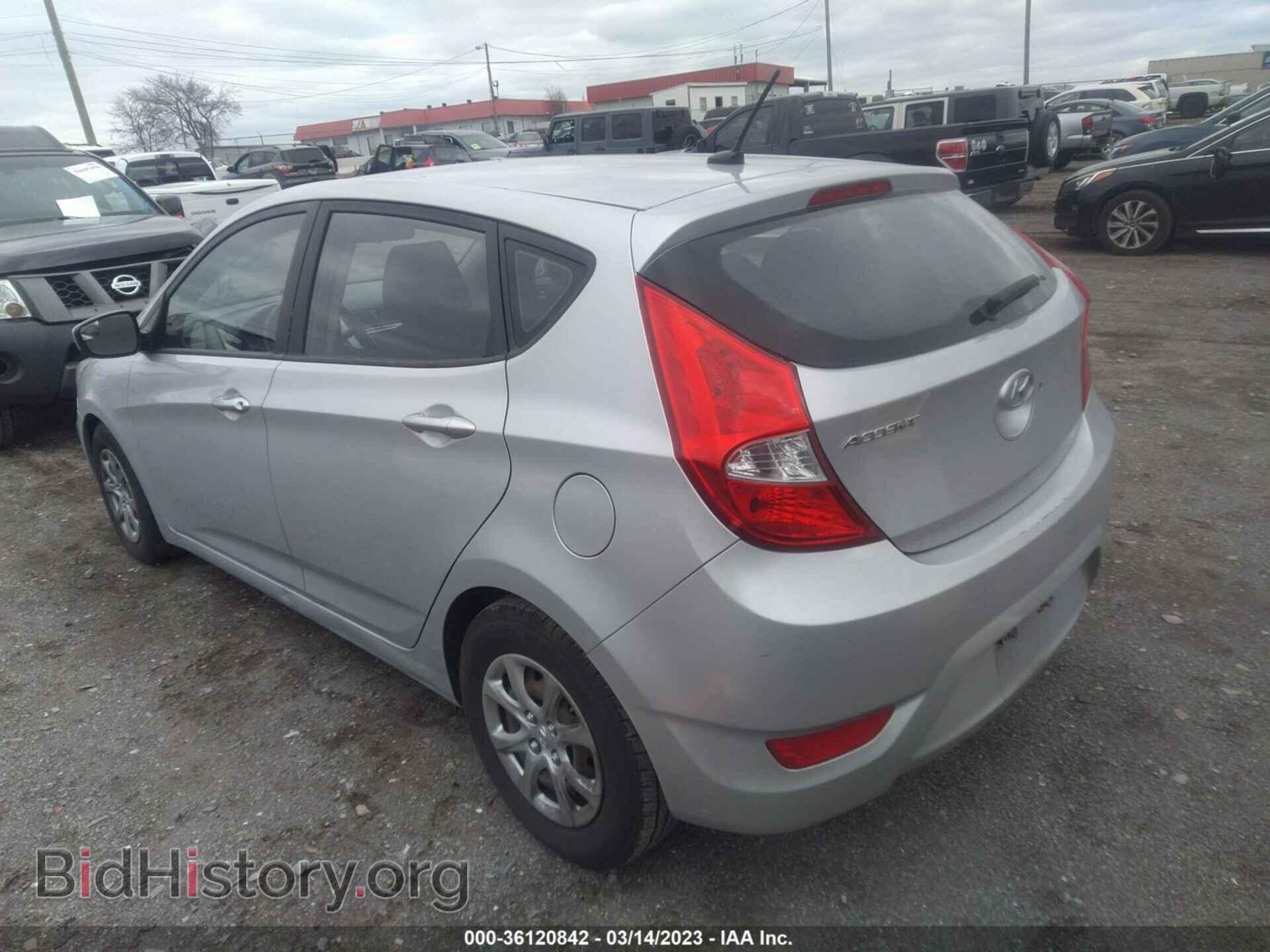 2014 HYUNDAI ACCENT - VIN: KMHCT5AE4EU156971 - Фото 3
