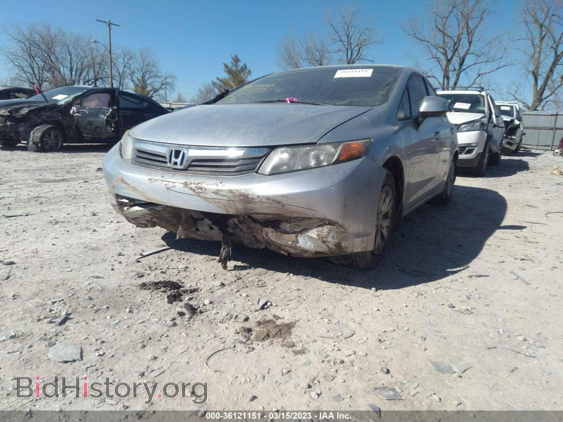 2012 HONDA CIVIC SDN - VIN: 2HGFB2F59CH595807 - Фото 6