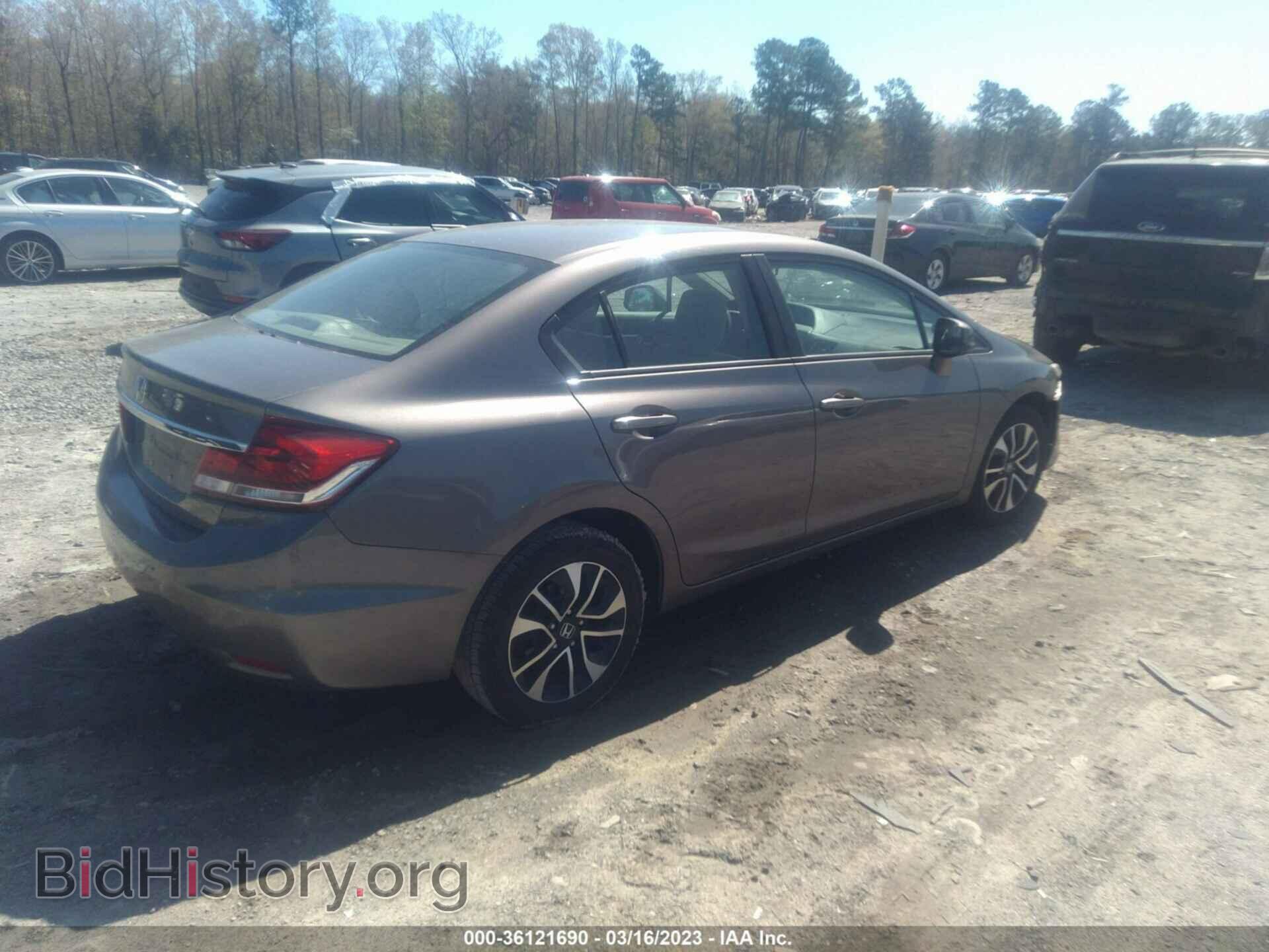 2013 HONDA CIVIC SDN - VIN: 19XFB2F89DE218562 - Фото 4