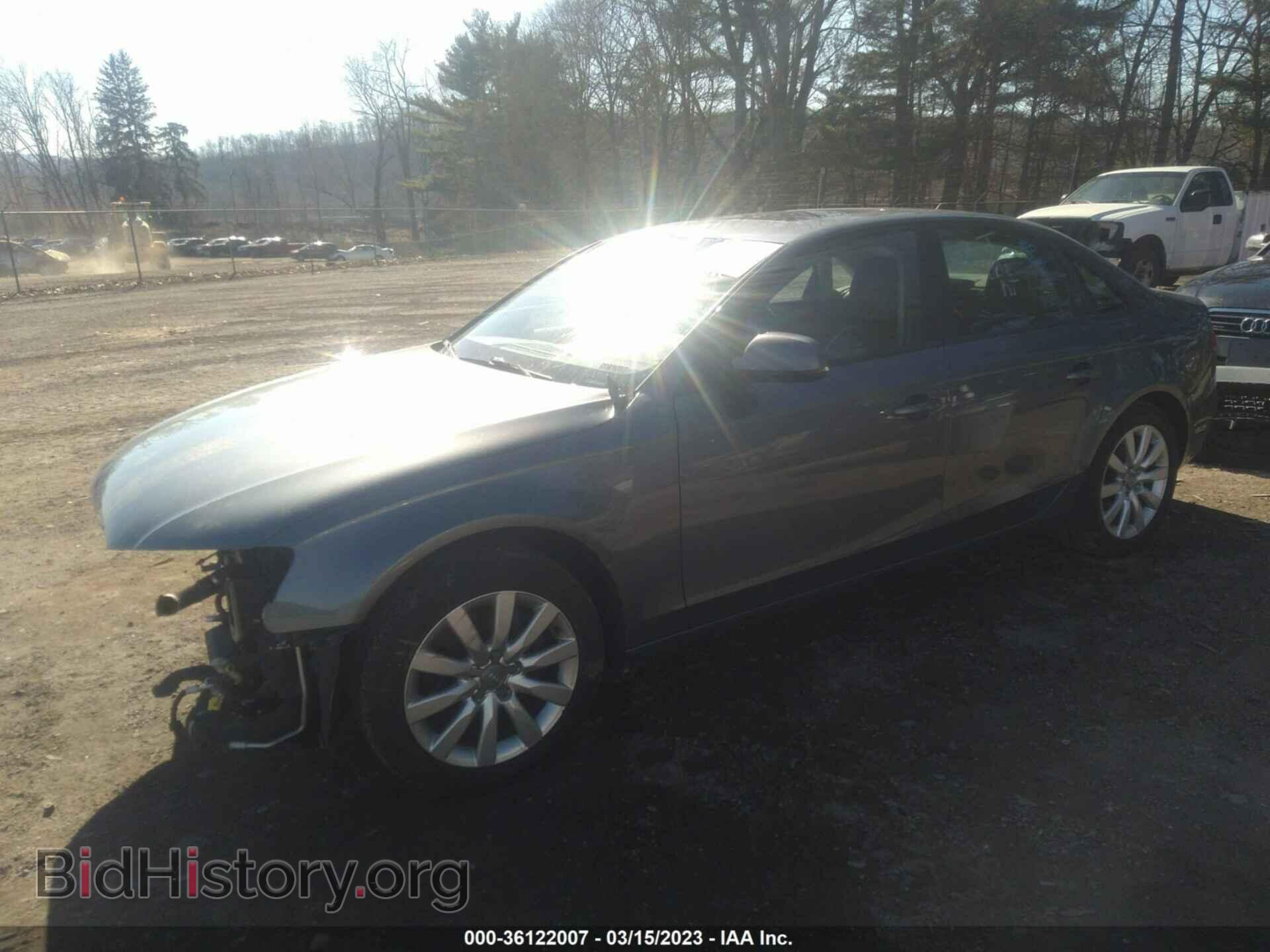 2012 AUDI A4 - VIN: WAUBFAFL1CN011768 - Фото 2