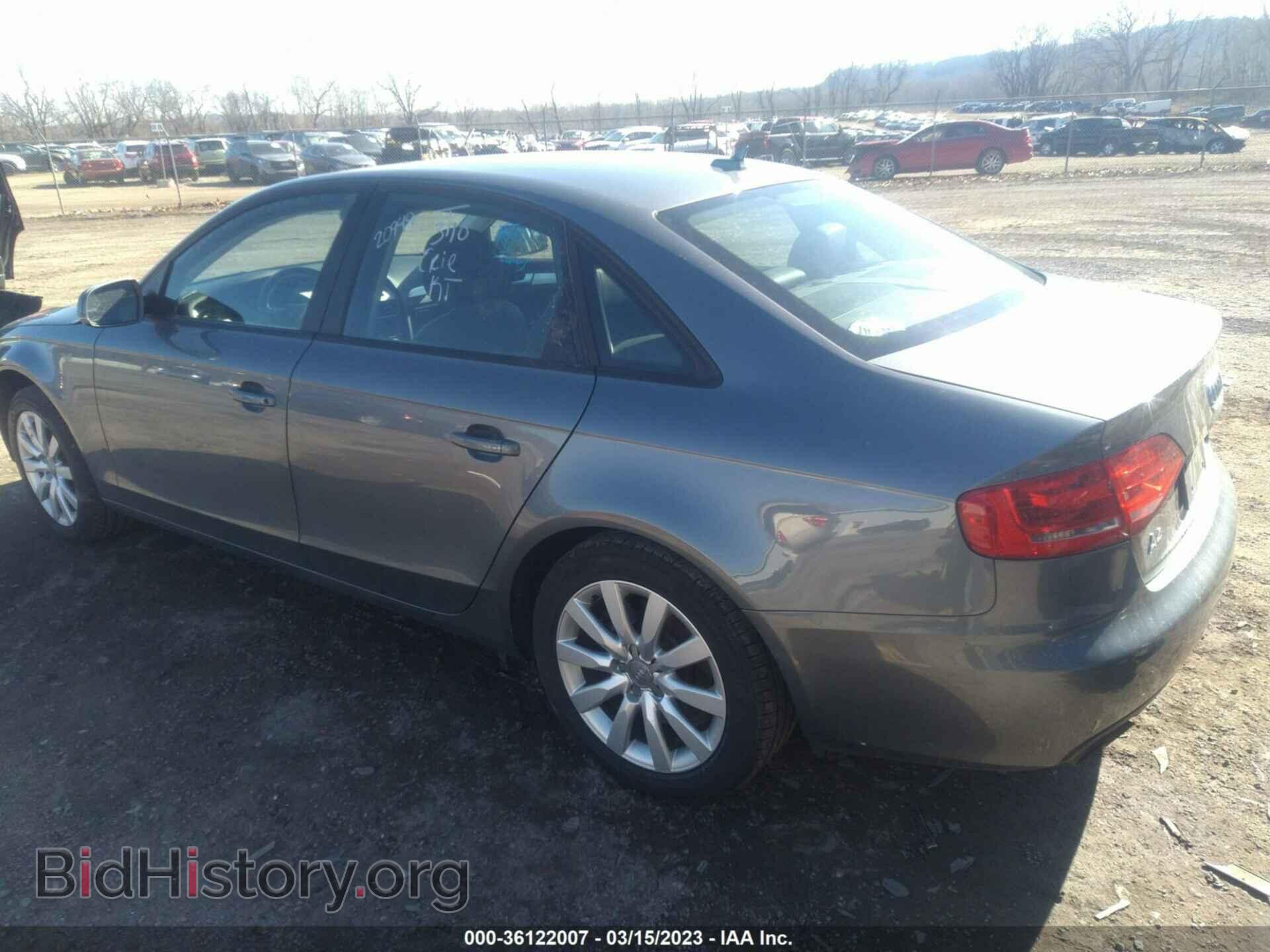 2012 AUDI A4 - VIN: WAUBFAFL1CN011768 - Фото 3