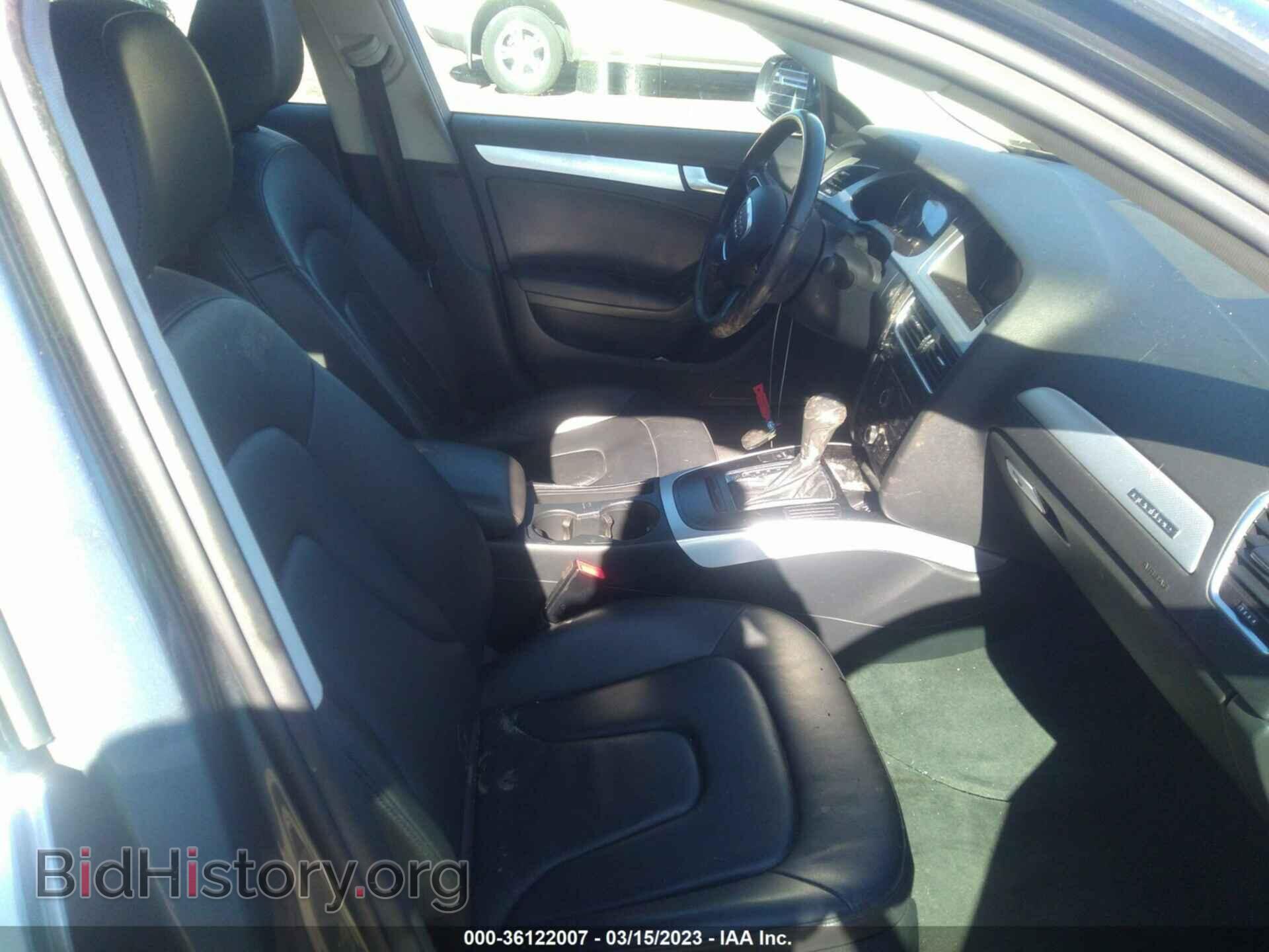 2012 AUDI A4 - VIN: WAUBFAFL1CN011768 - Фото 5