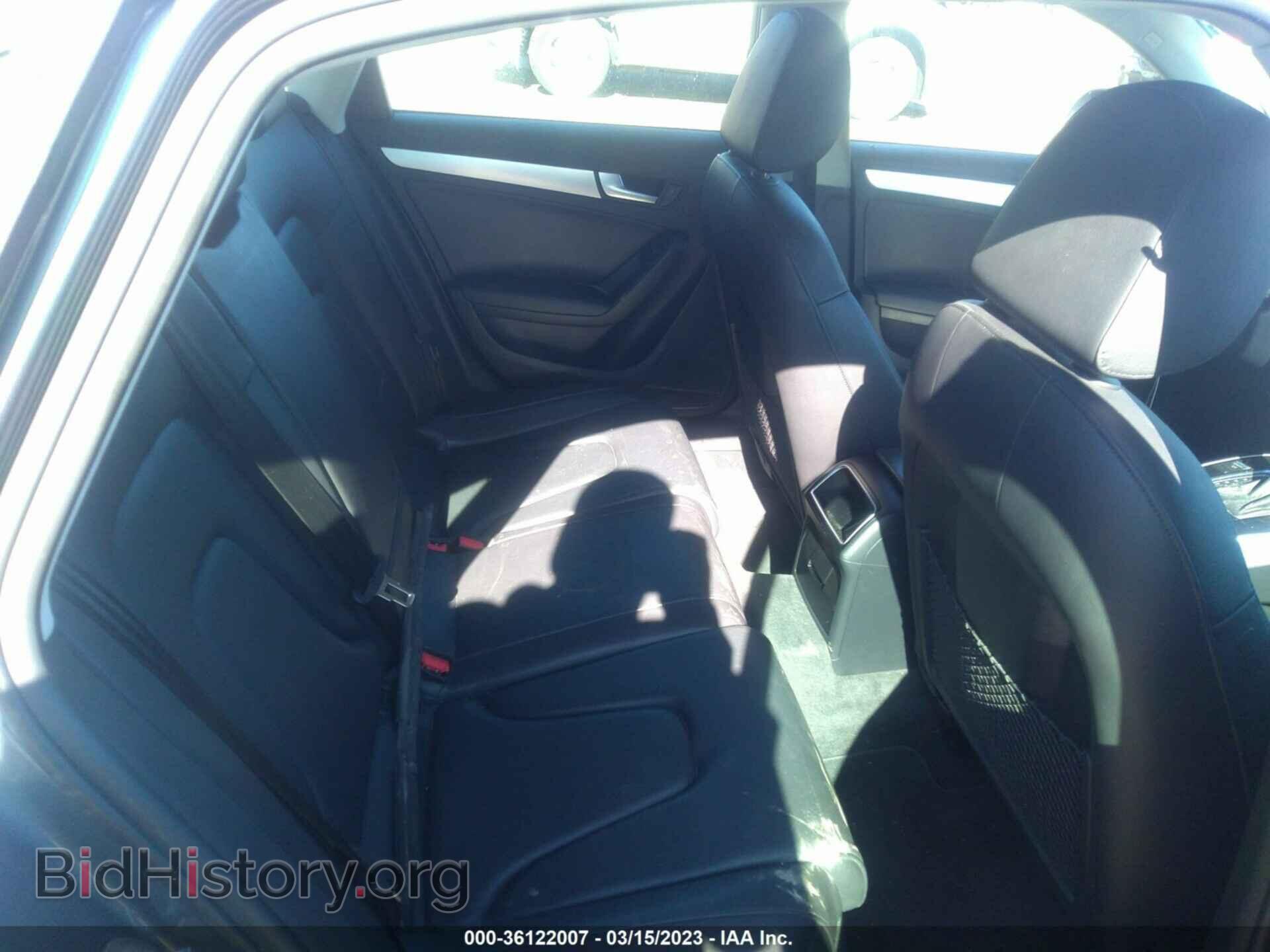 2012 AUDI A4 - VIN: WAUBFAFL1CN011768 - Фото 8
