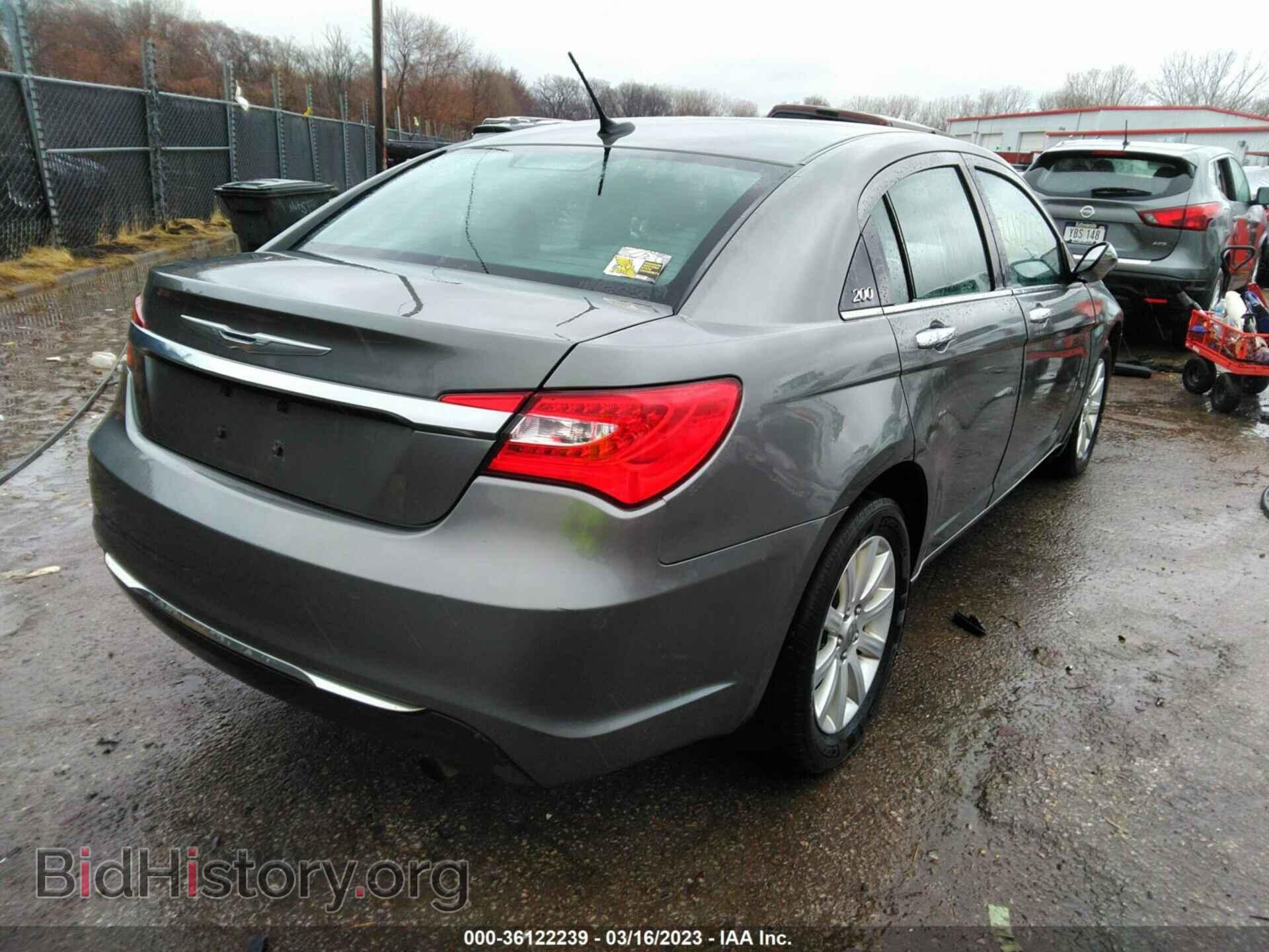 2013 CHRYSLER 200 - VIN: 1C3CCBCB0DN668990 - Photo 4