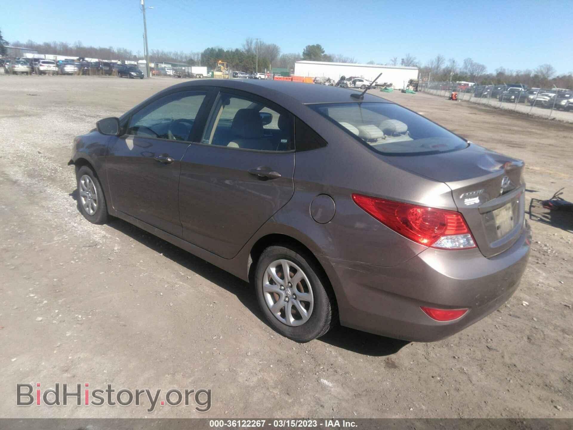 2012 HYUNDAI ACCENT - VIN: KMHCT4AE7CU116794 - Фото 3
