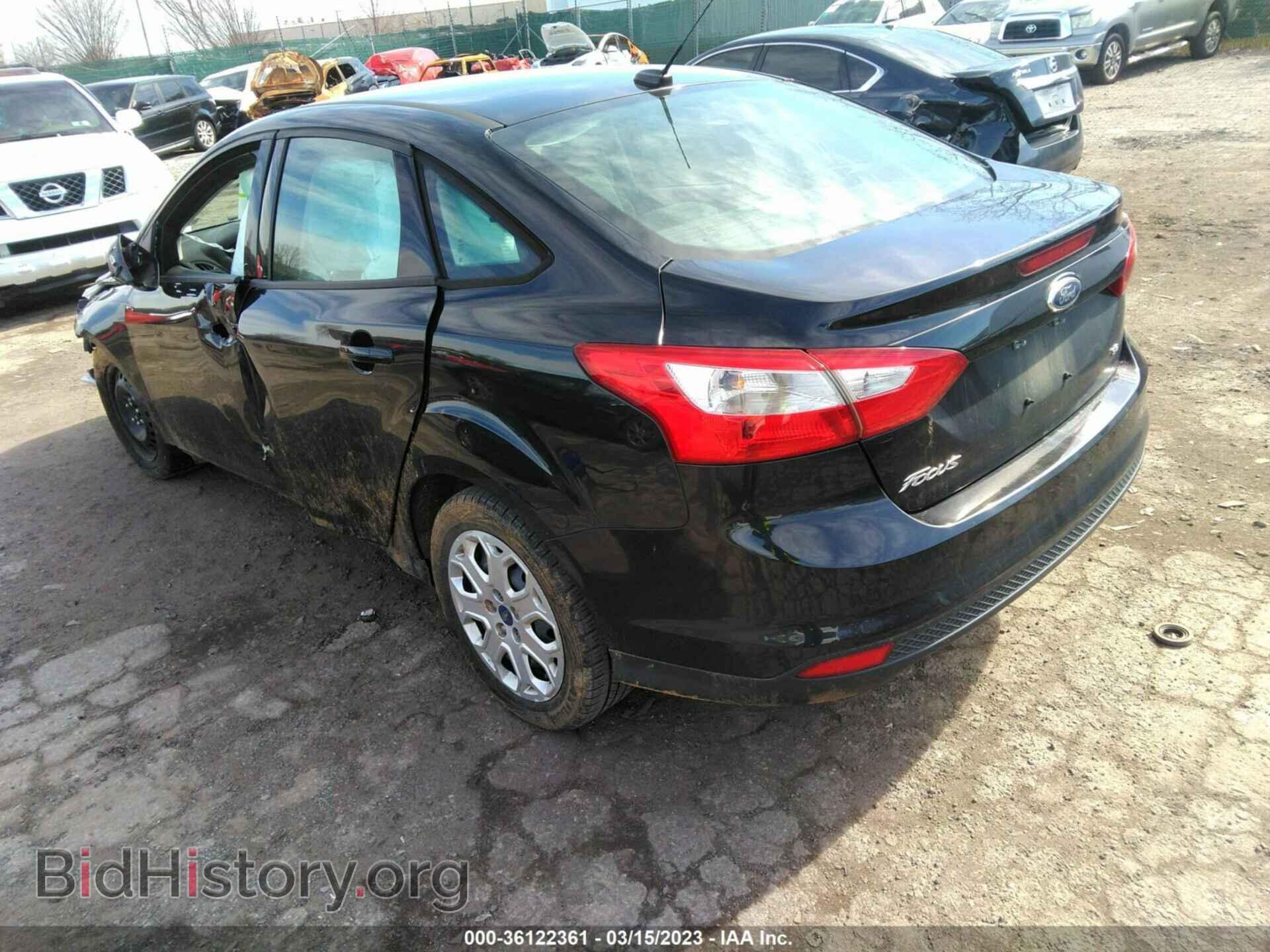 2012 FORD FOCUS - VIN: 1FAHP3F20CL412436 - Фото 3