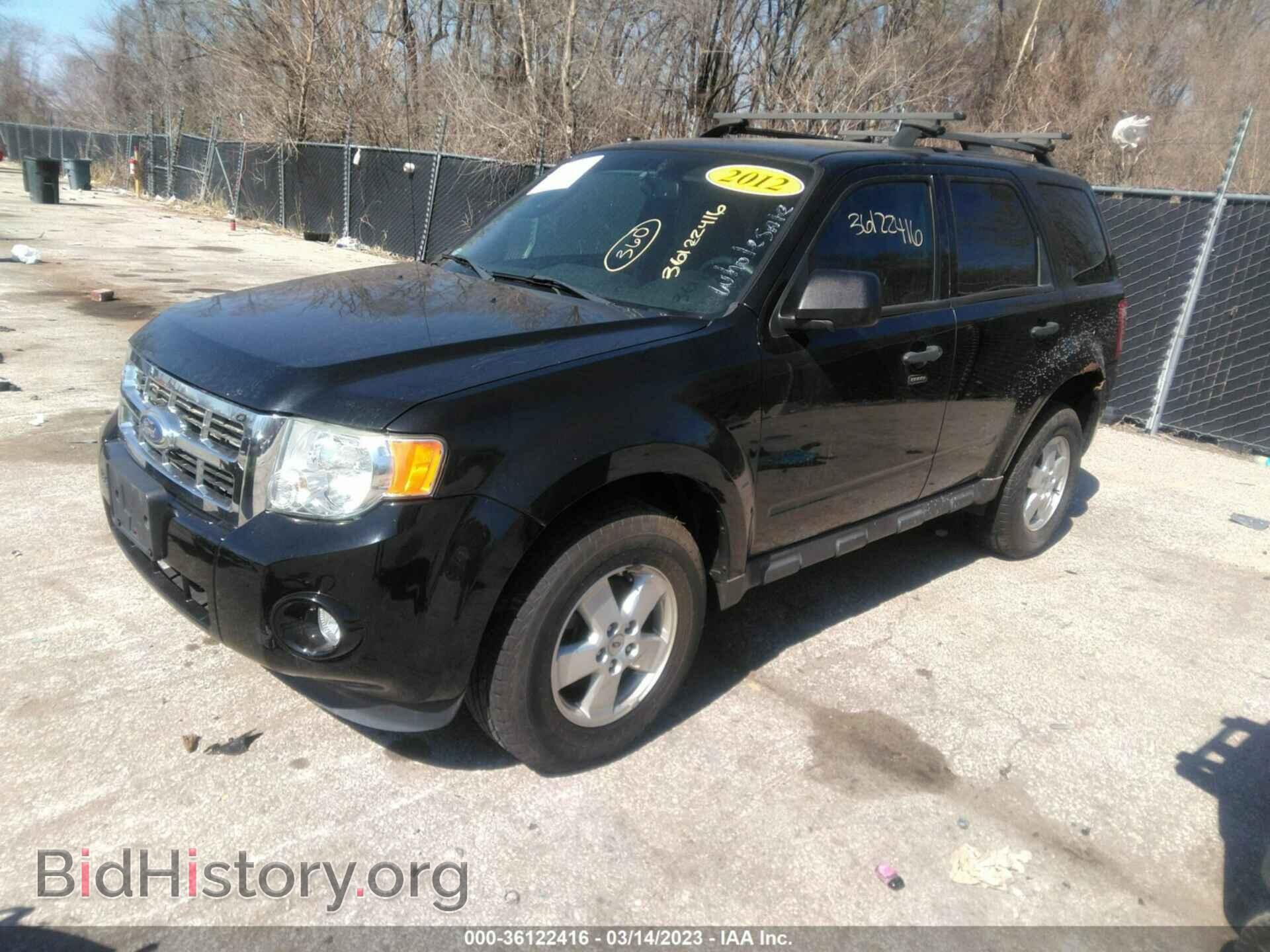 2012 FORD ESCAPE - VIN: 1FMCU9DG3CKA67452 - Photo 2