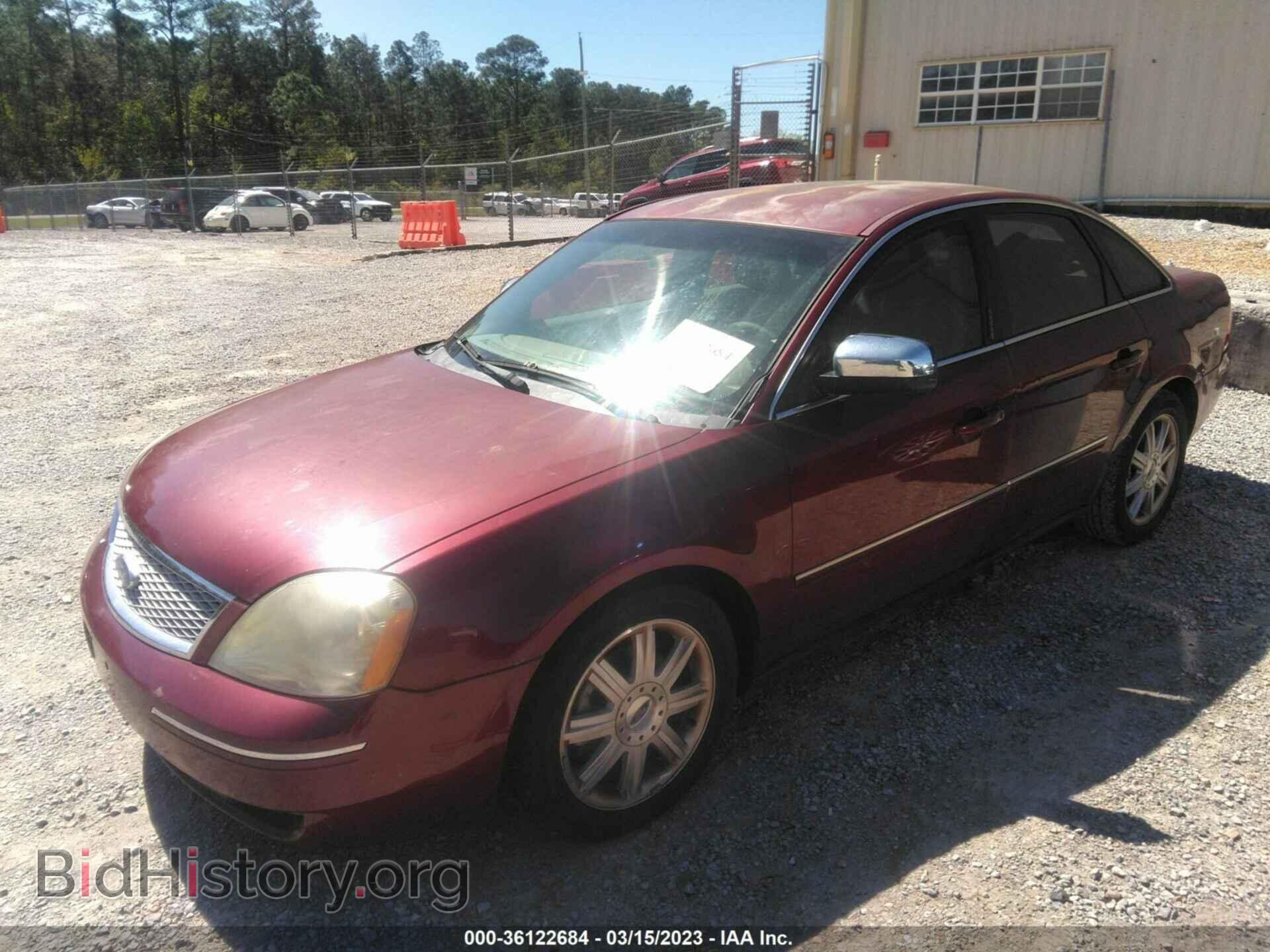 2006 FORD FIVE HUNDRED - VIN: 1FAFP251X6G137780 - Фото 2