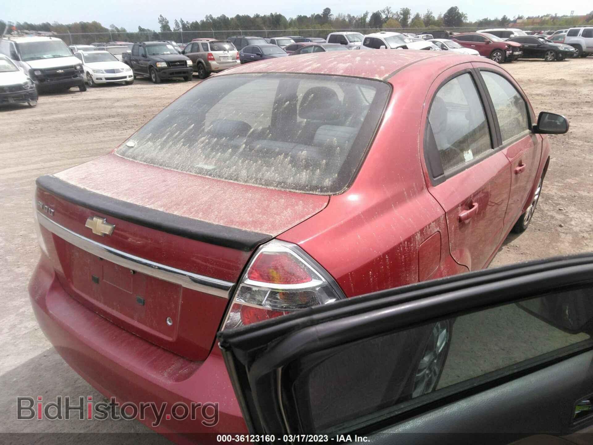 2011 CHEVROLET AVEO - VIN: KL1TD5DE0BB129990 - Фото 4