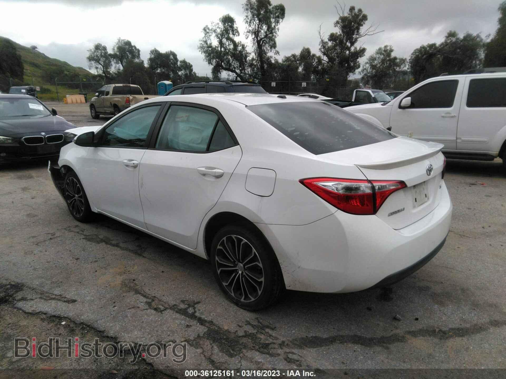 2014 TOYOTA COROLLA - VIN: 5YFBURHE2EP013119 - Фото 3
