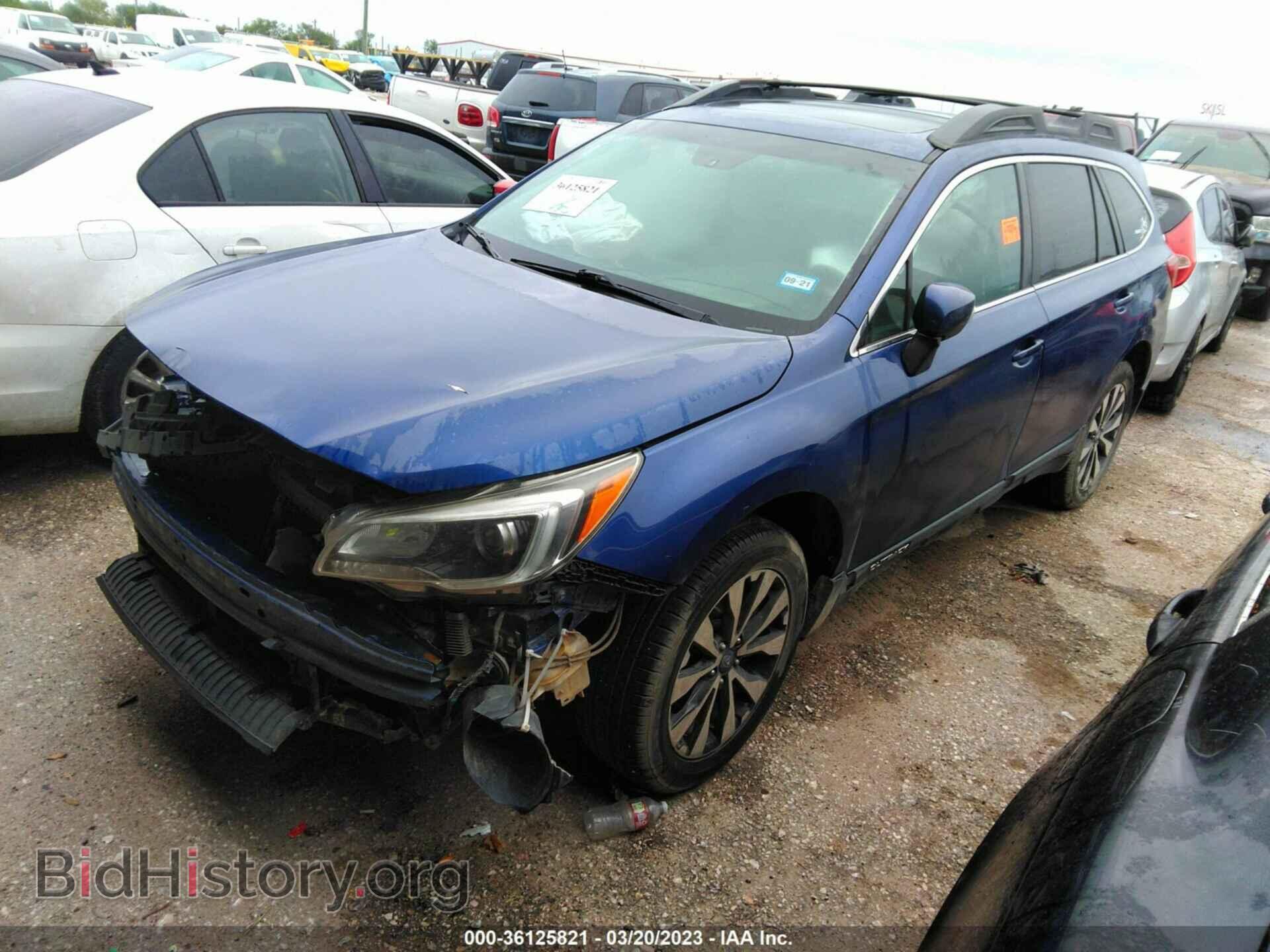 2016 SUBARU OUTBACK - VIN: 4S4BSBNC8G3229970 - Фото 2