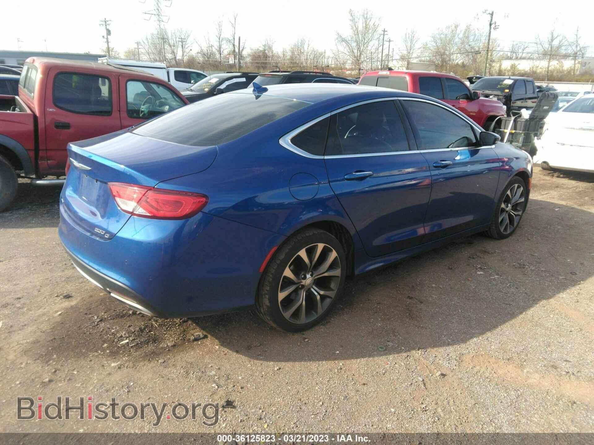 2015 CHRYSLER 200 - VIN: 1C3CCCEG0FN567465 - Фото 4