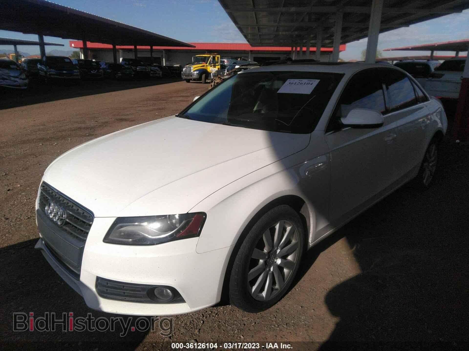 2012 AUDI A4 - VIN: WAUAFAFL2CA118718 - Фото 2