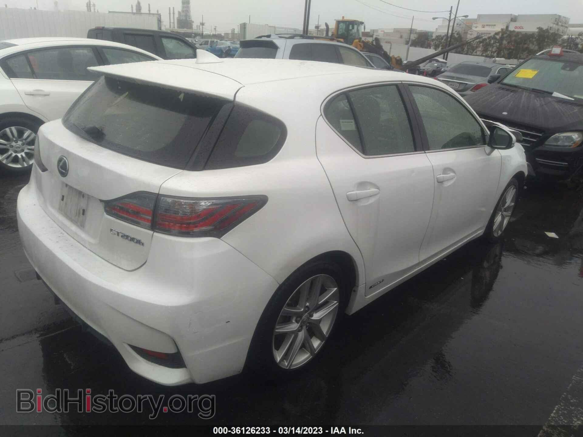 2017 LEXUS CT - VIN: JTHKD5BH6H2302260 - Фото 4