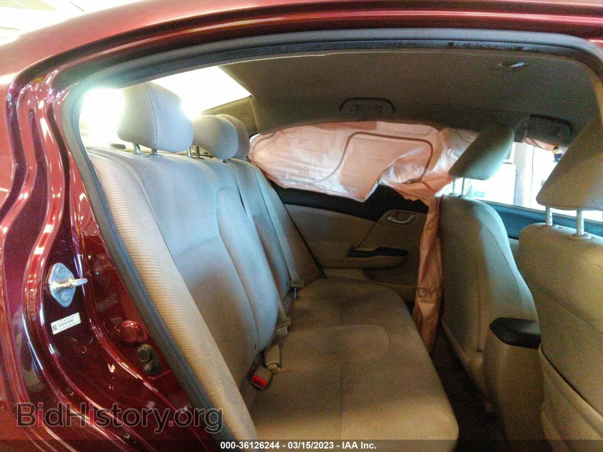 2012 HONDA CIVIC SDN - VIN: 19XFB2F54CE320582 - Фото 8